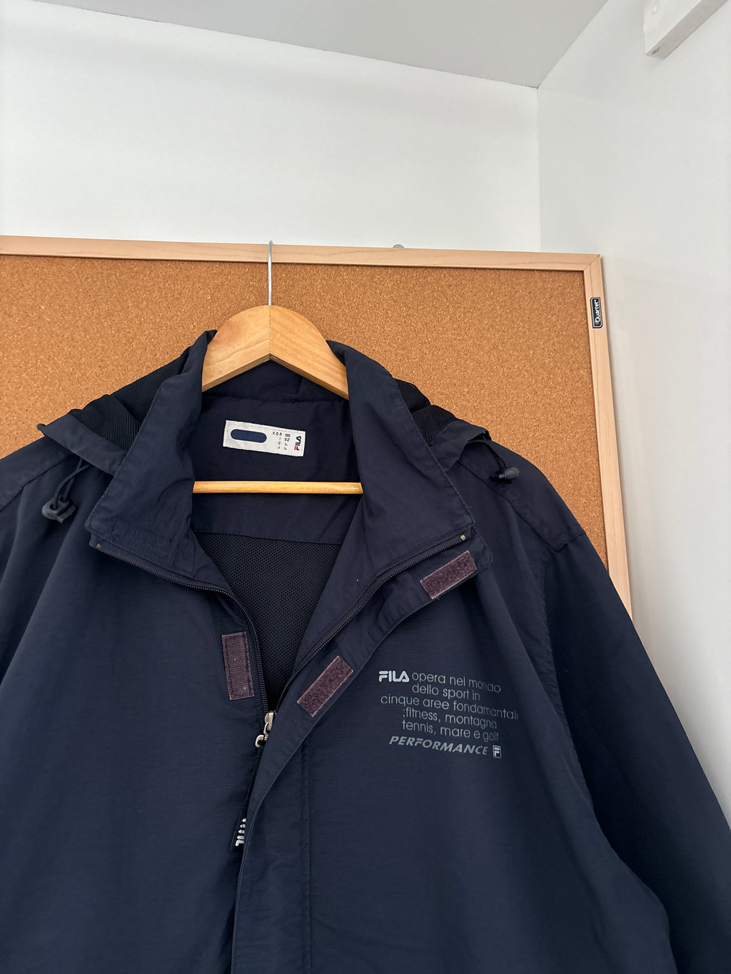 FILA Navy Blue Lightweight Outdoor Jacket