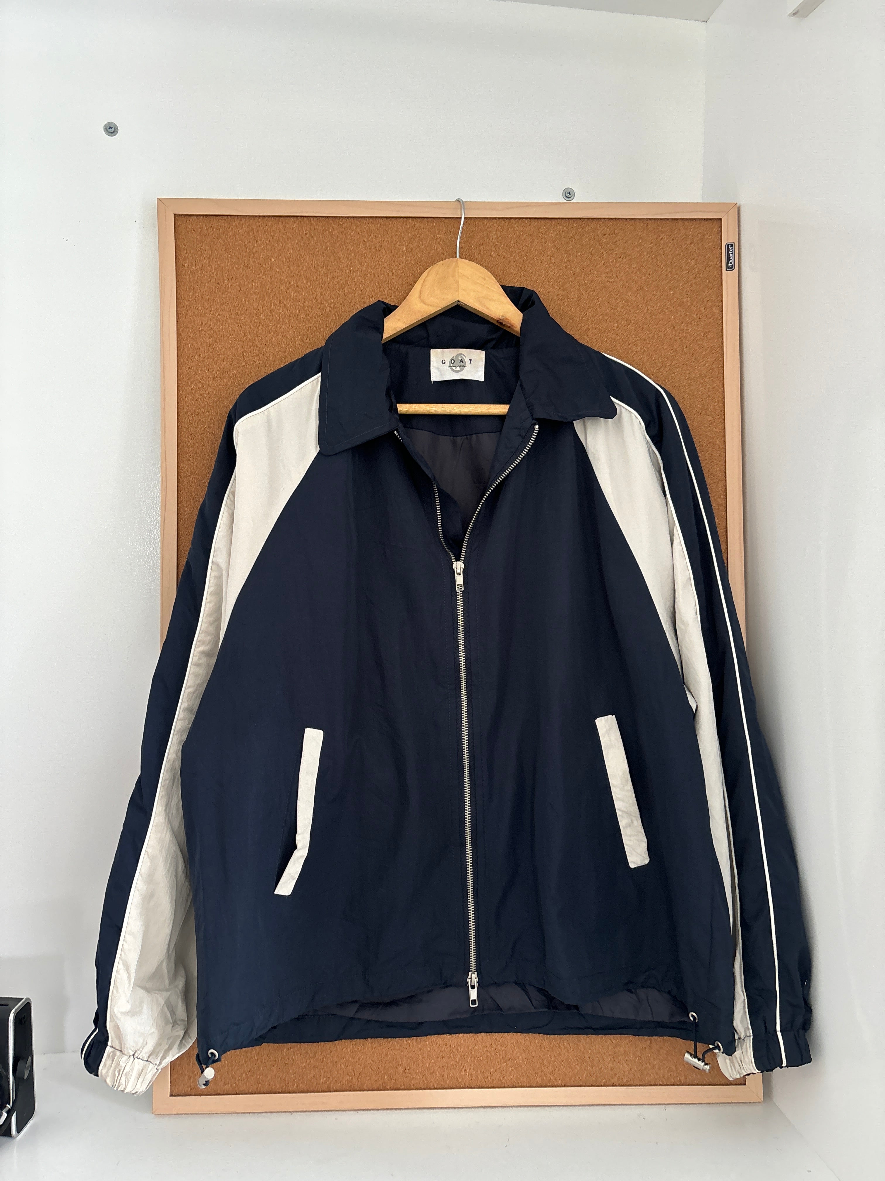 Vintage-Inspired Zip-Up Windbreaker