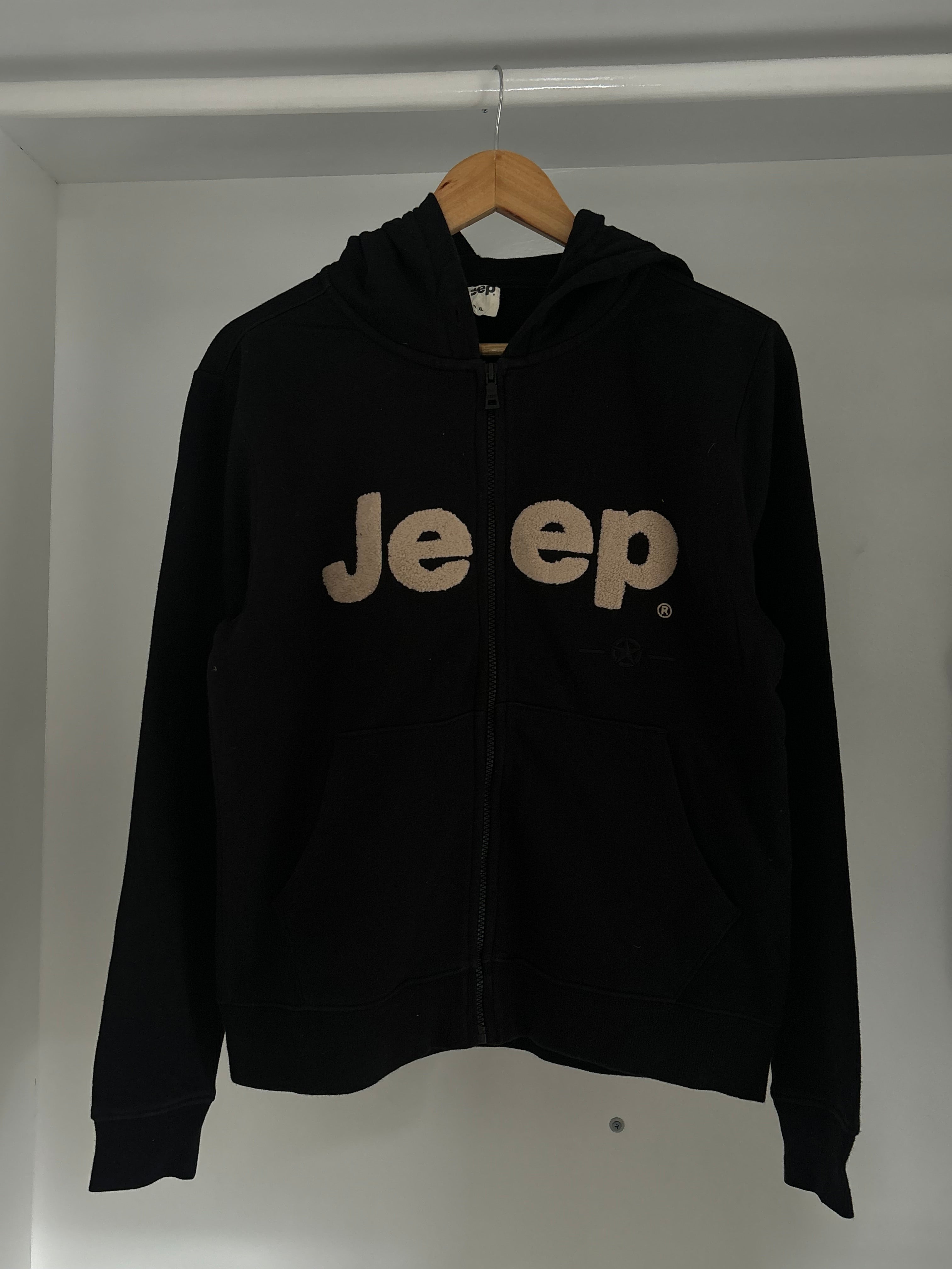 Jeep zipper hoodie.