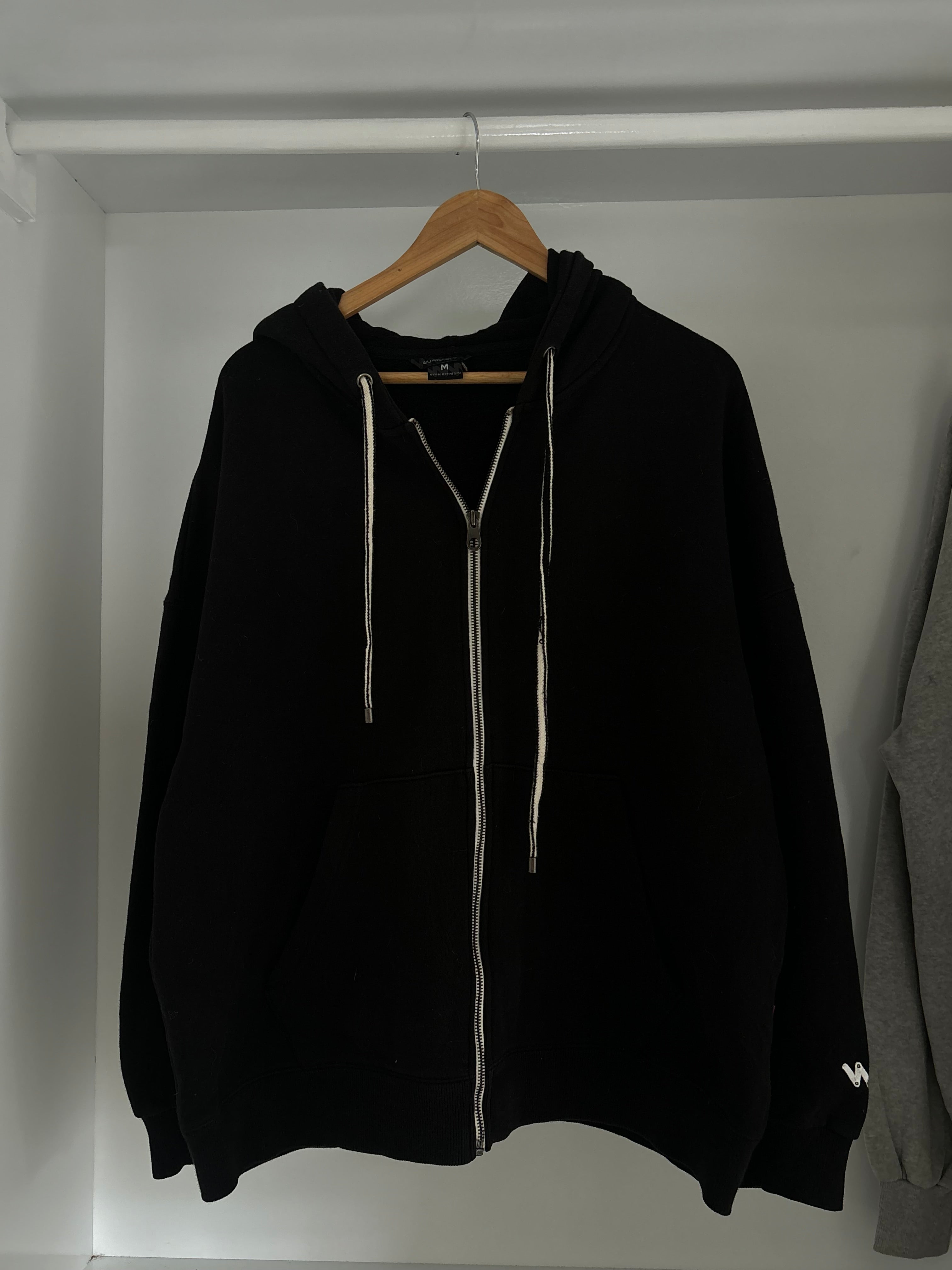 Black Oversized Hoodie.