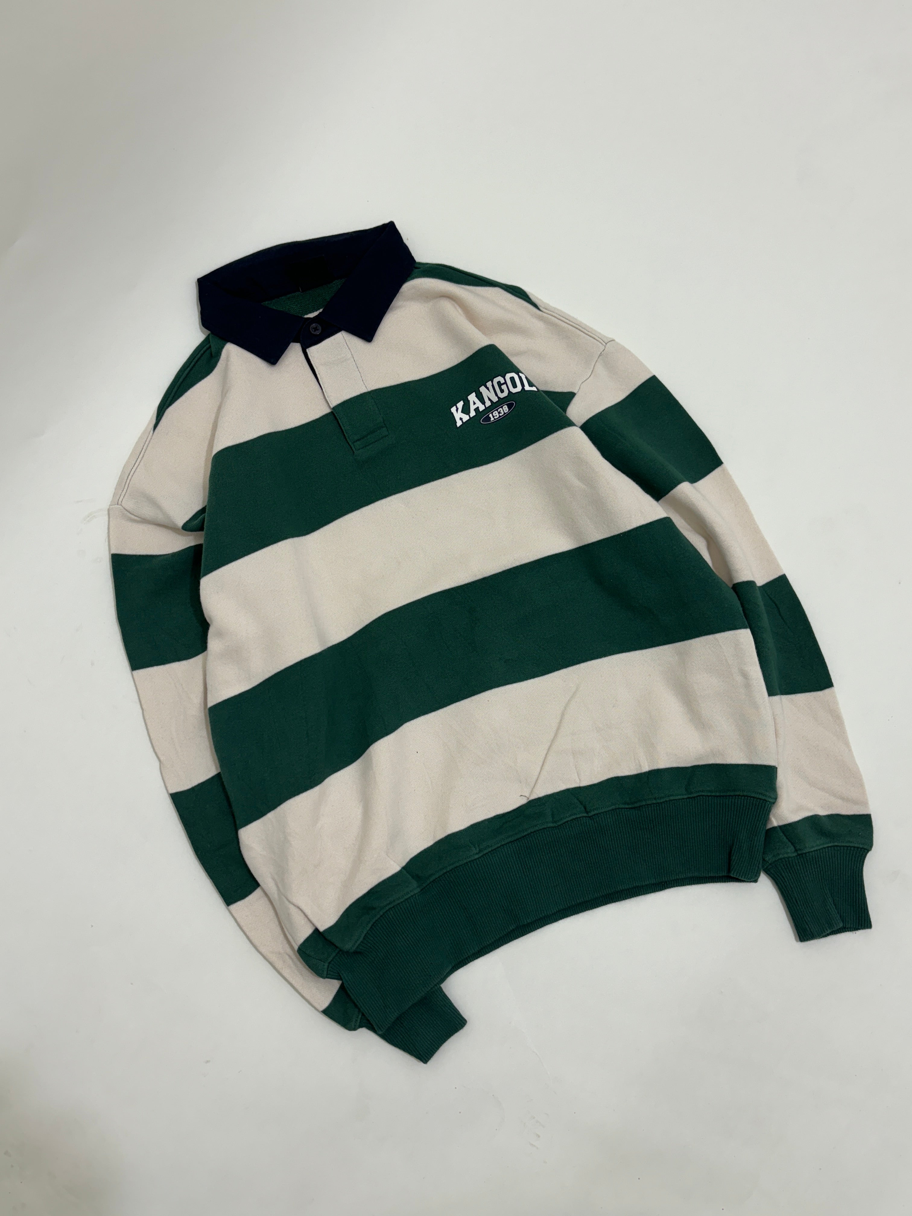 Half button sweatshirt