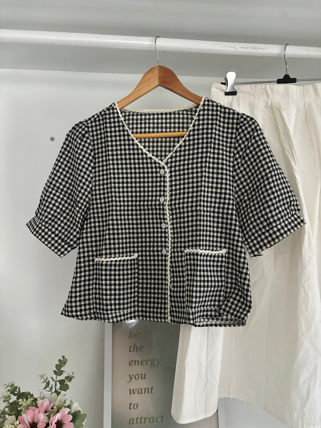 Gingham top