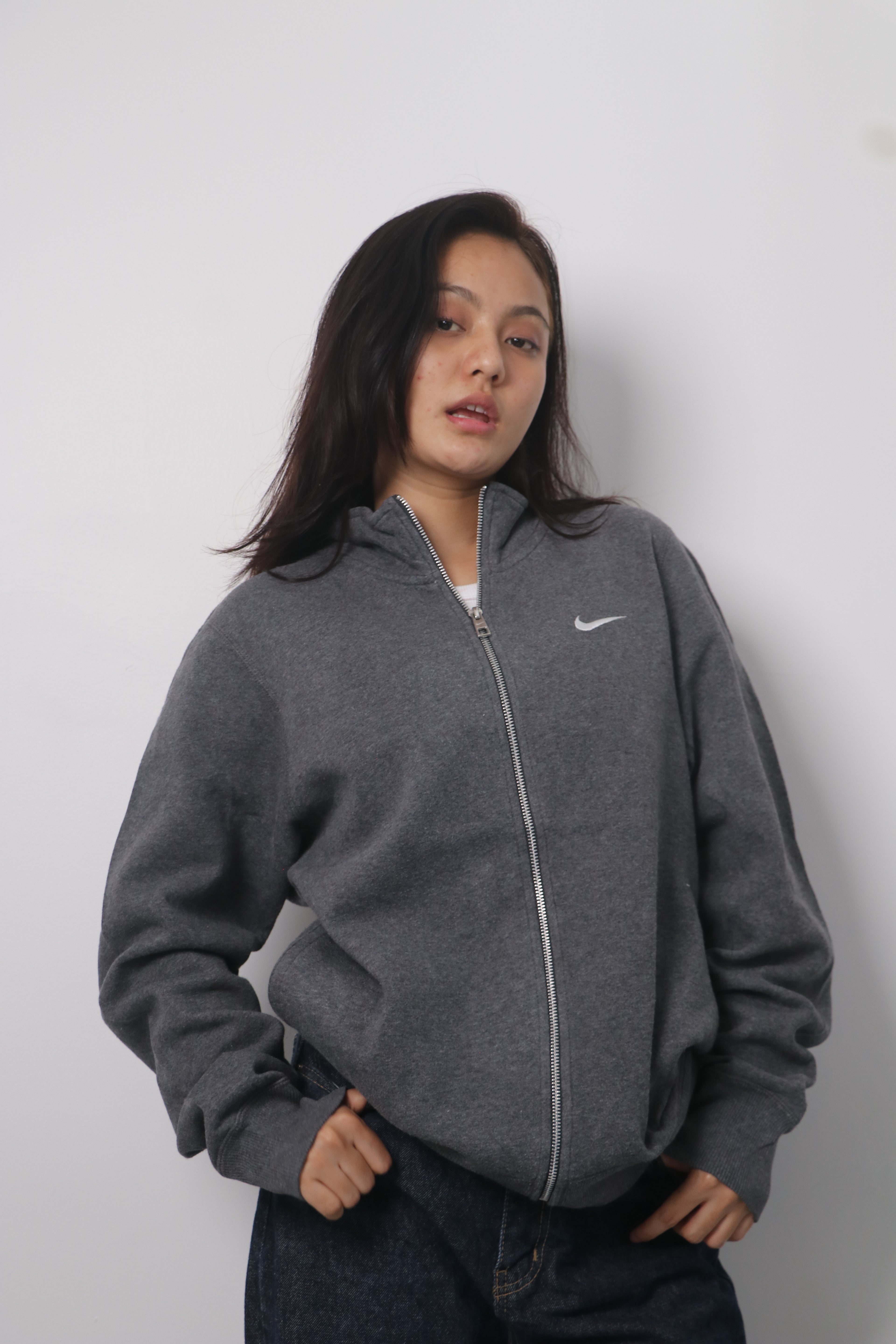Nike zipper.