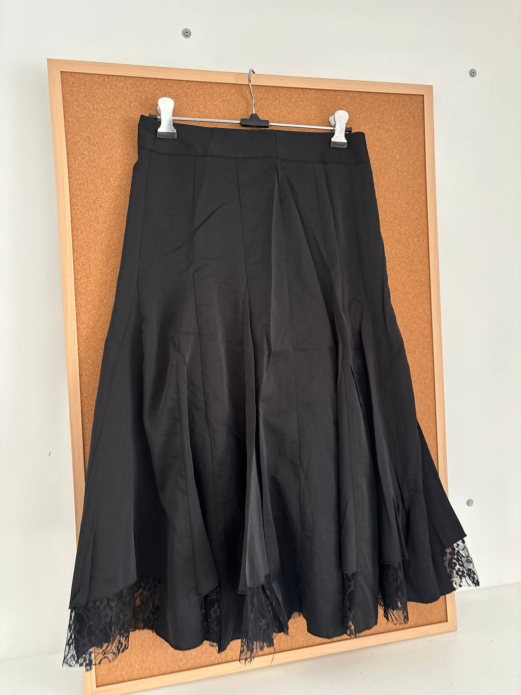 Black lacy skirt