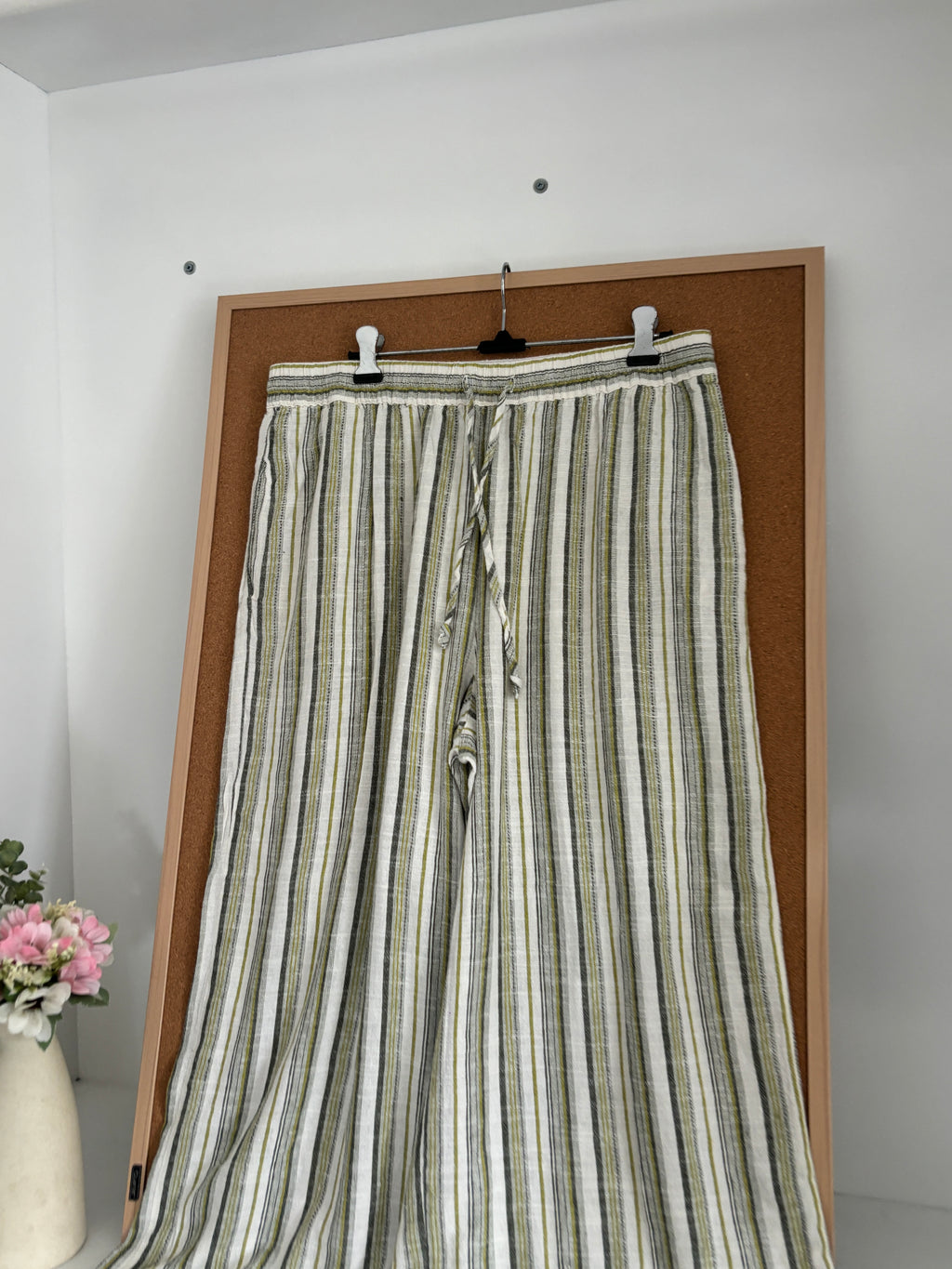 Striped Linen trouser