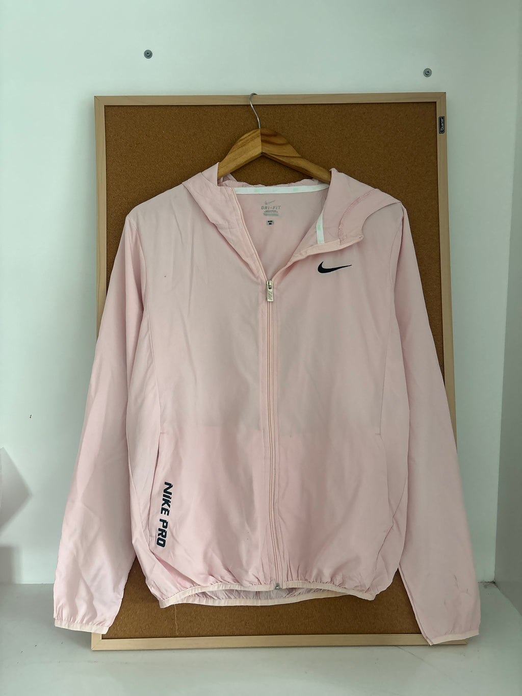 Nike windbreaker(soft pink)