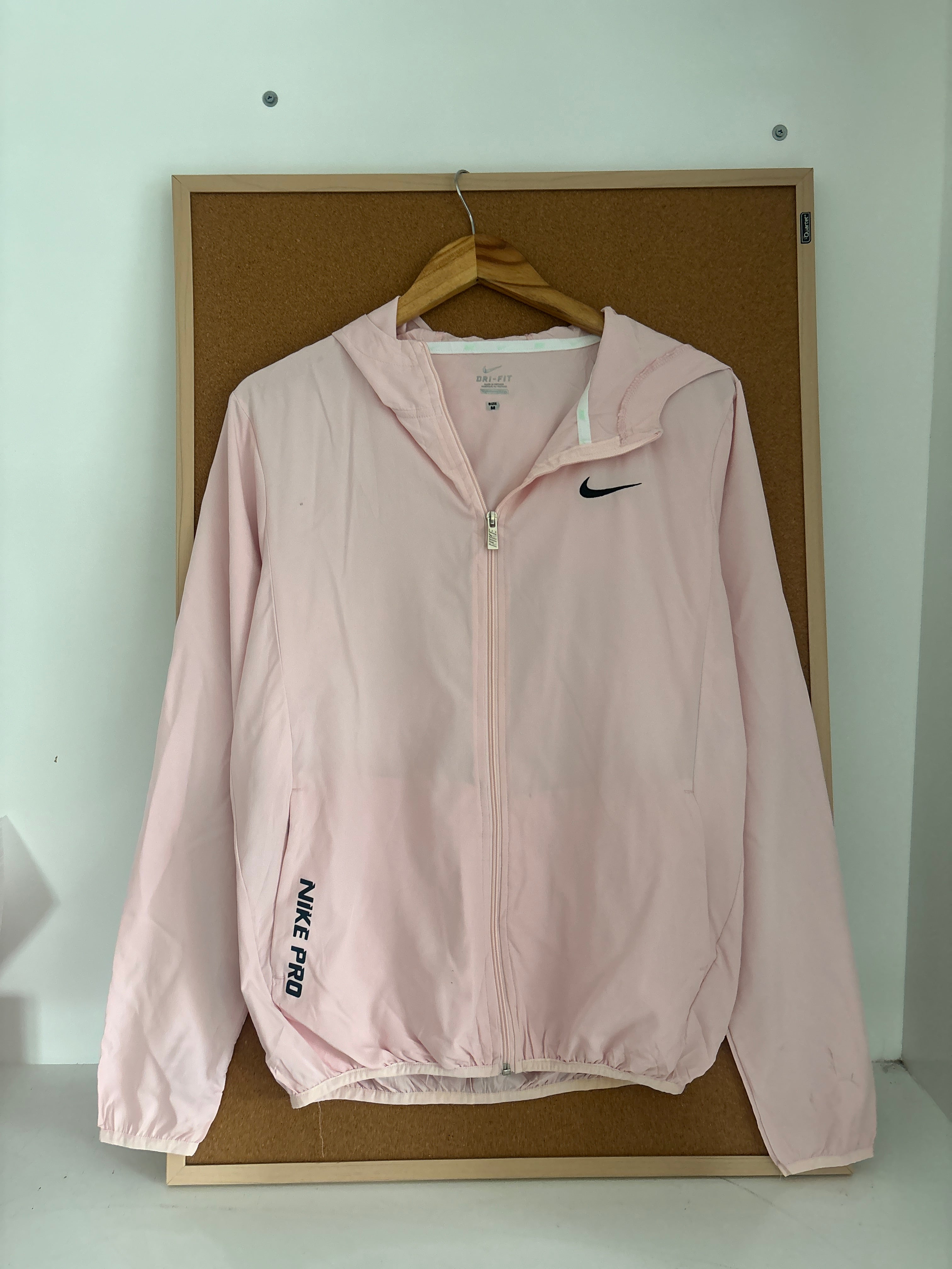 Nike windbreaker(soft pink)