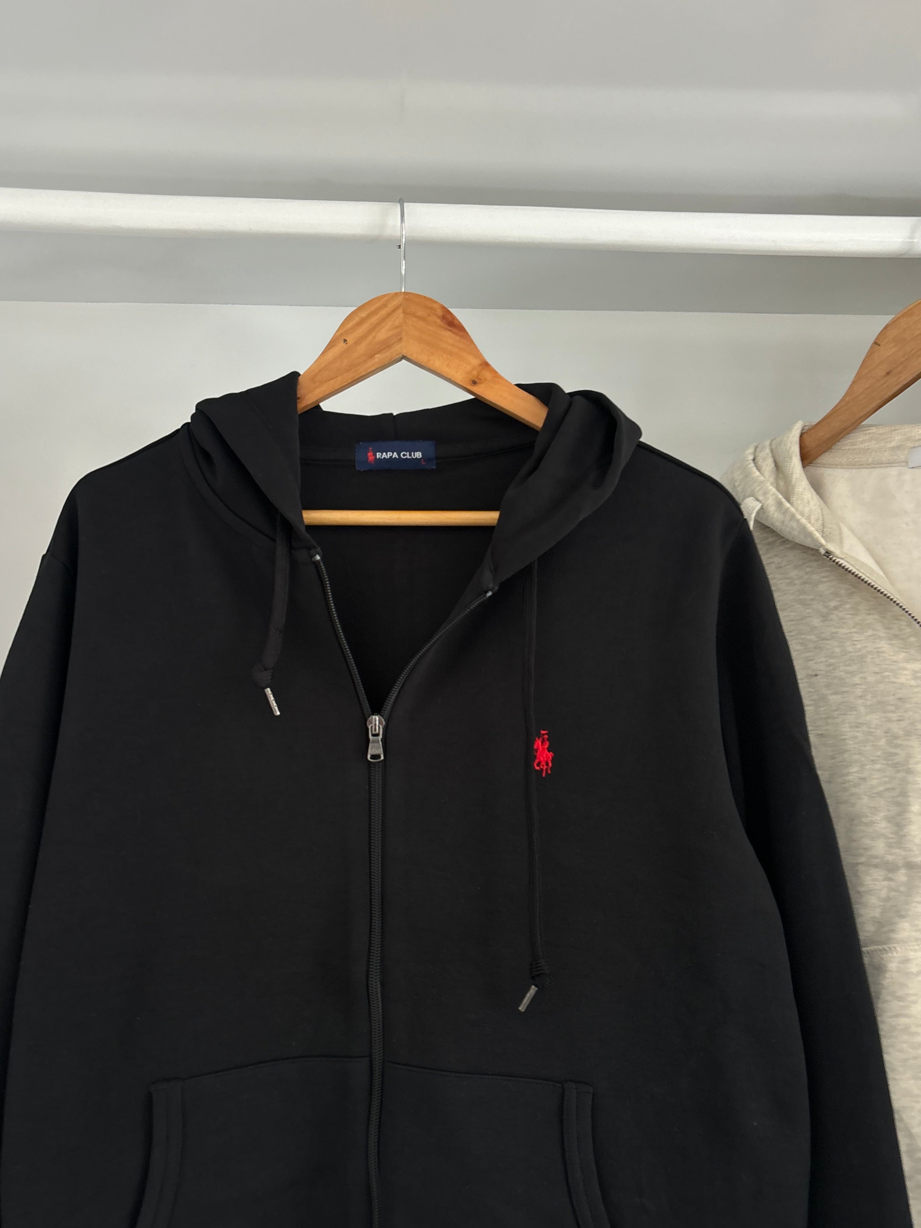 Authentic zipper hoodie.