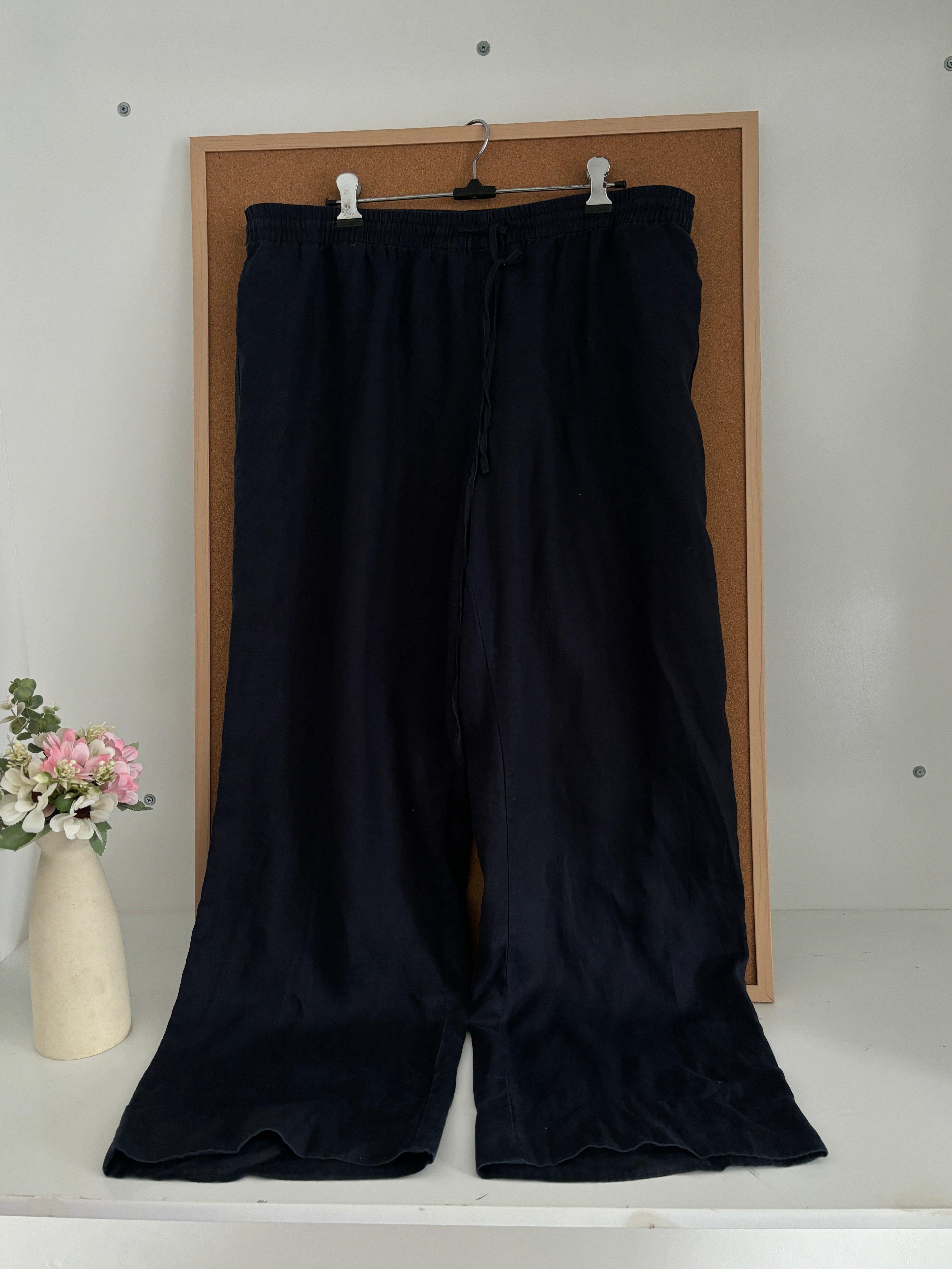 Black Linen trousers