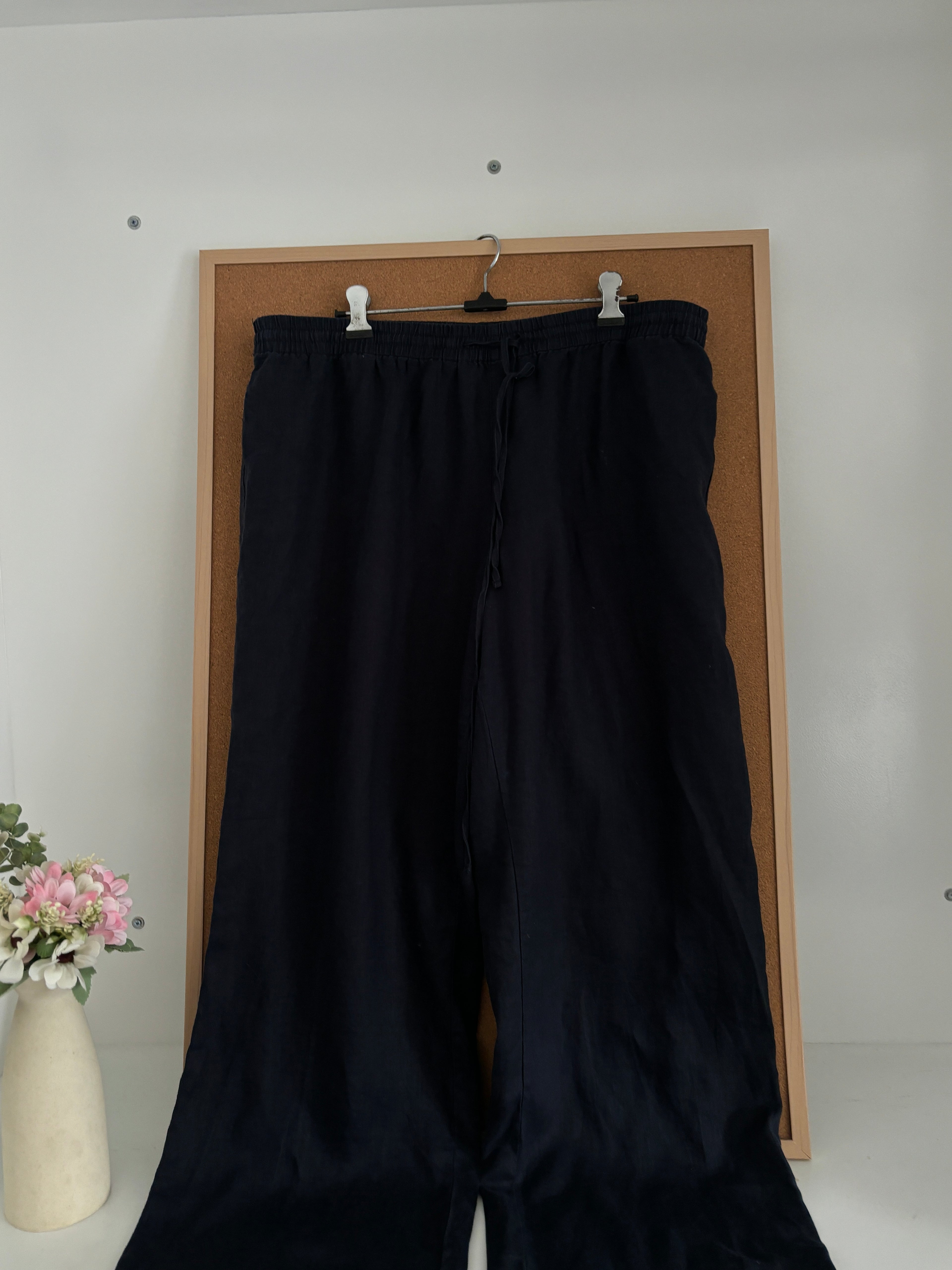 Black Linen trousers