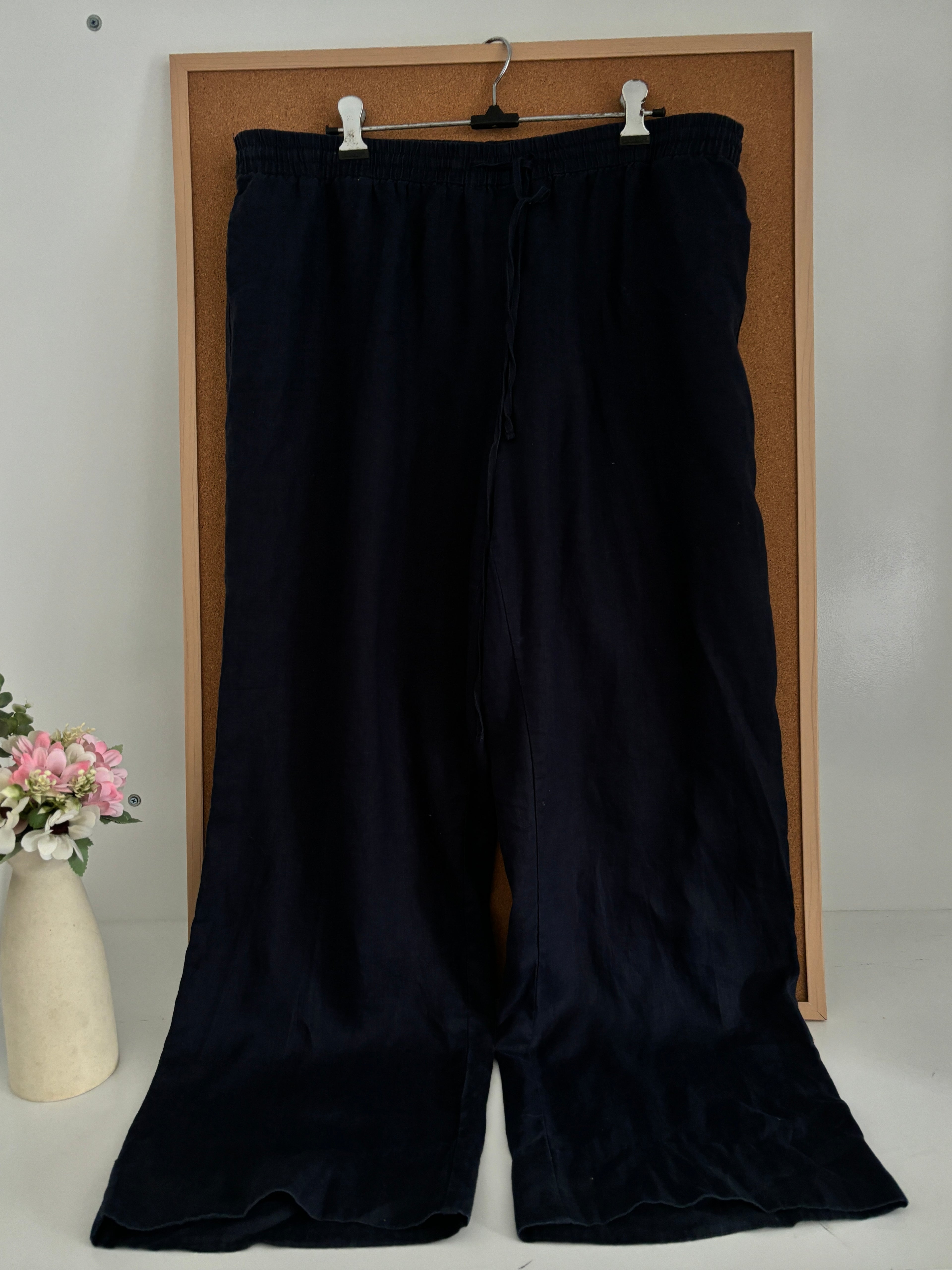 Black Linen trousers
