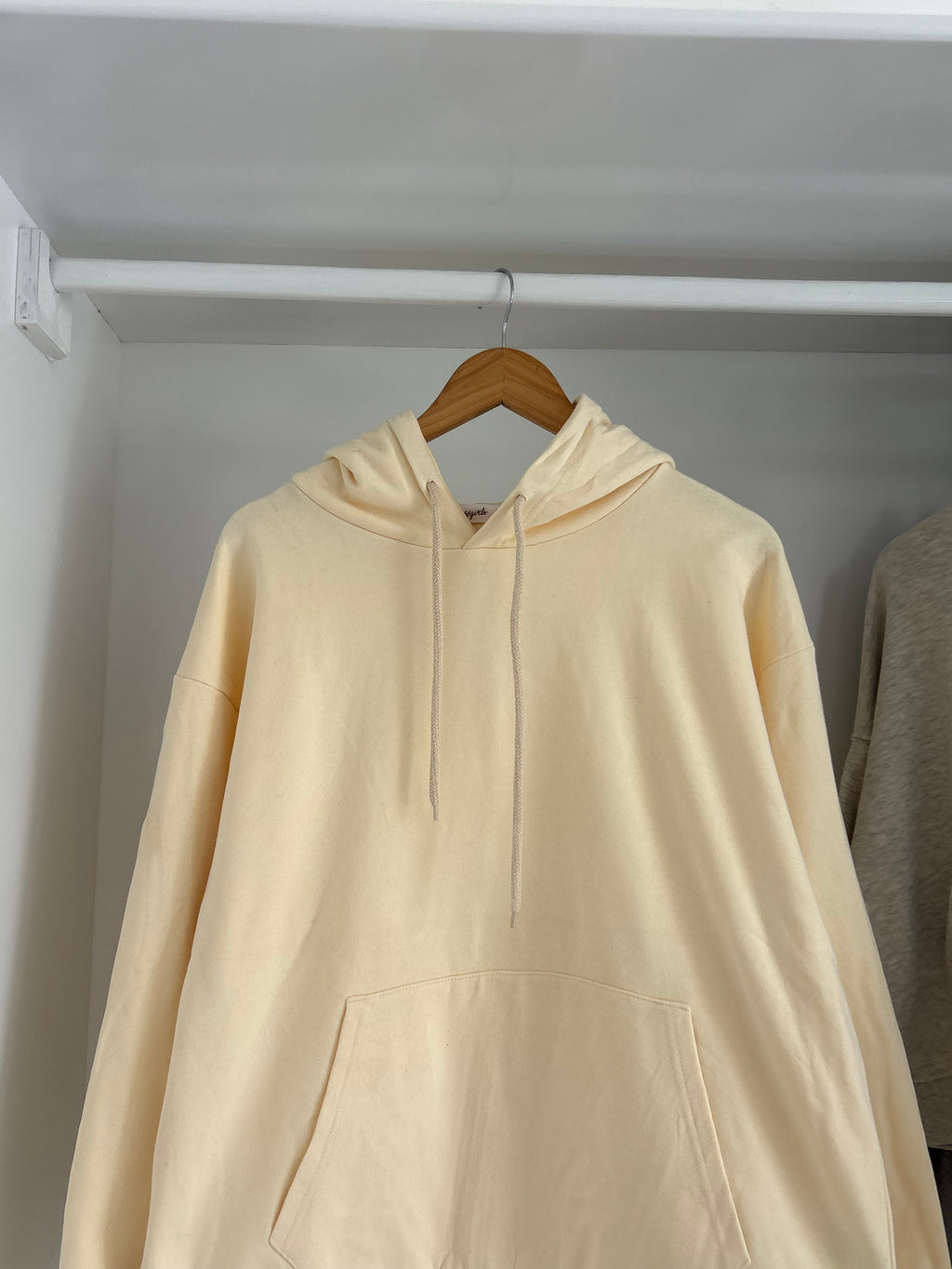 Butter yellow hoodie