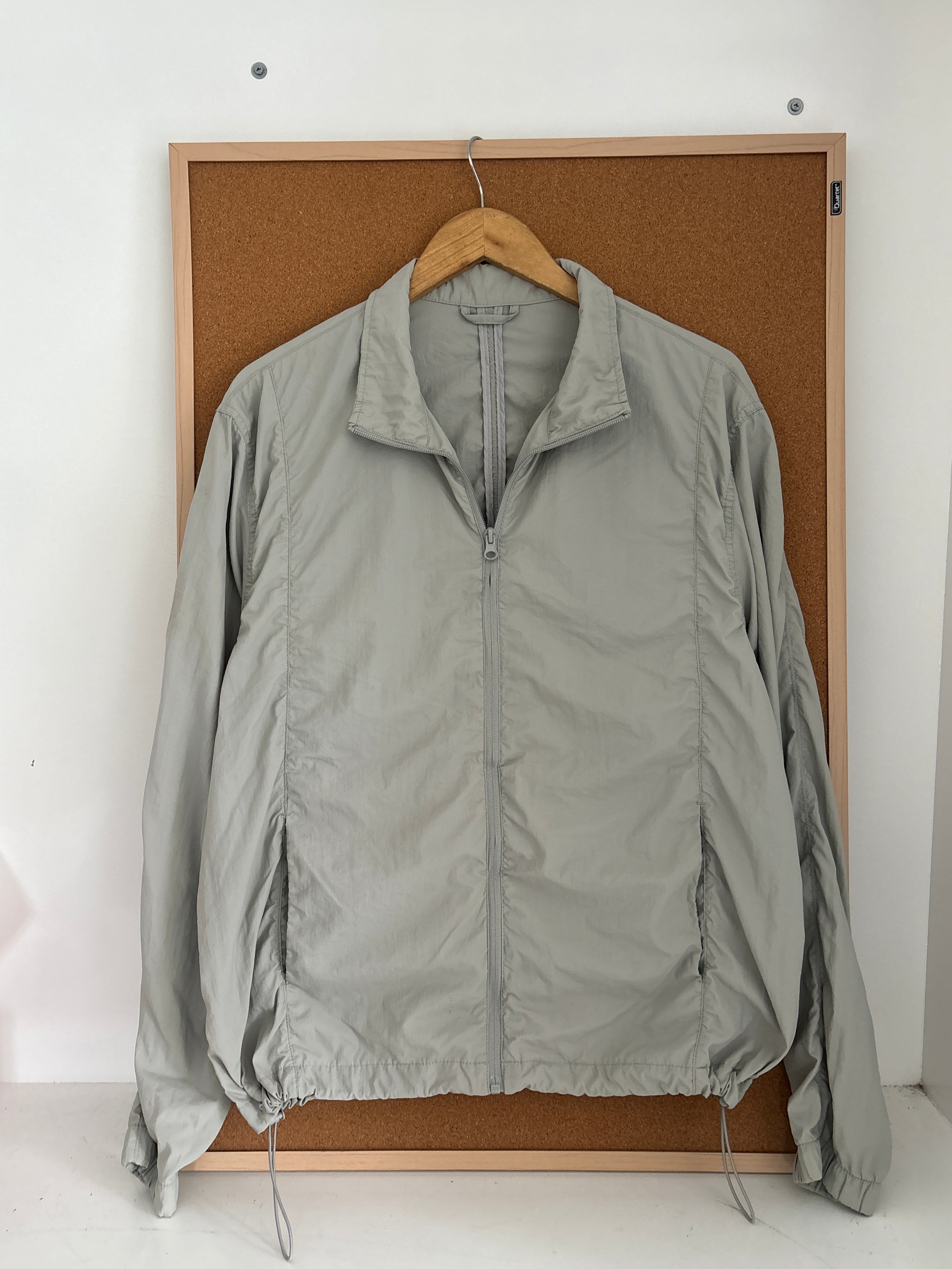 Grey Windbreaker