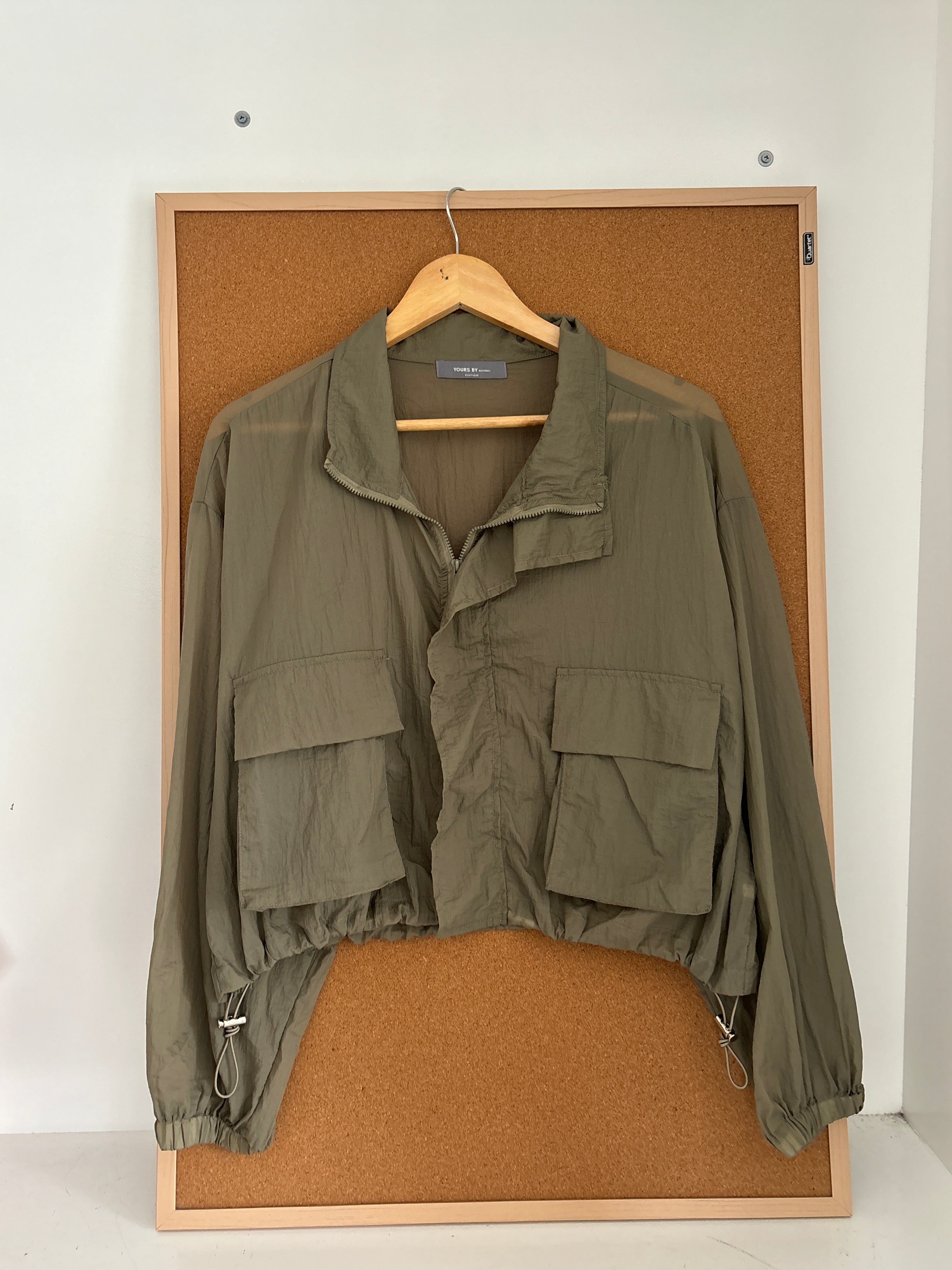 Summer light weight cropped jacket