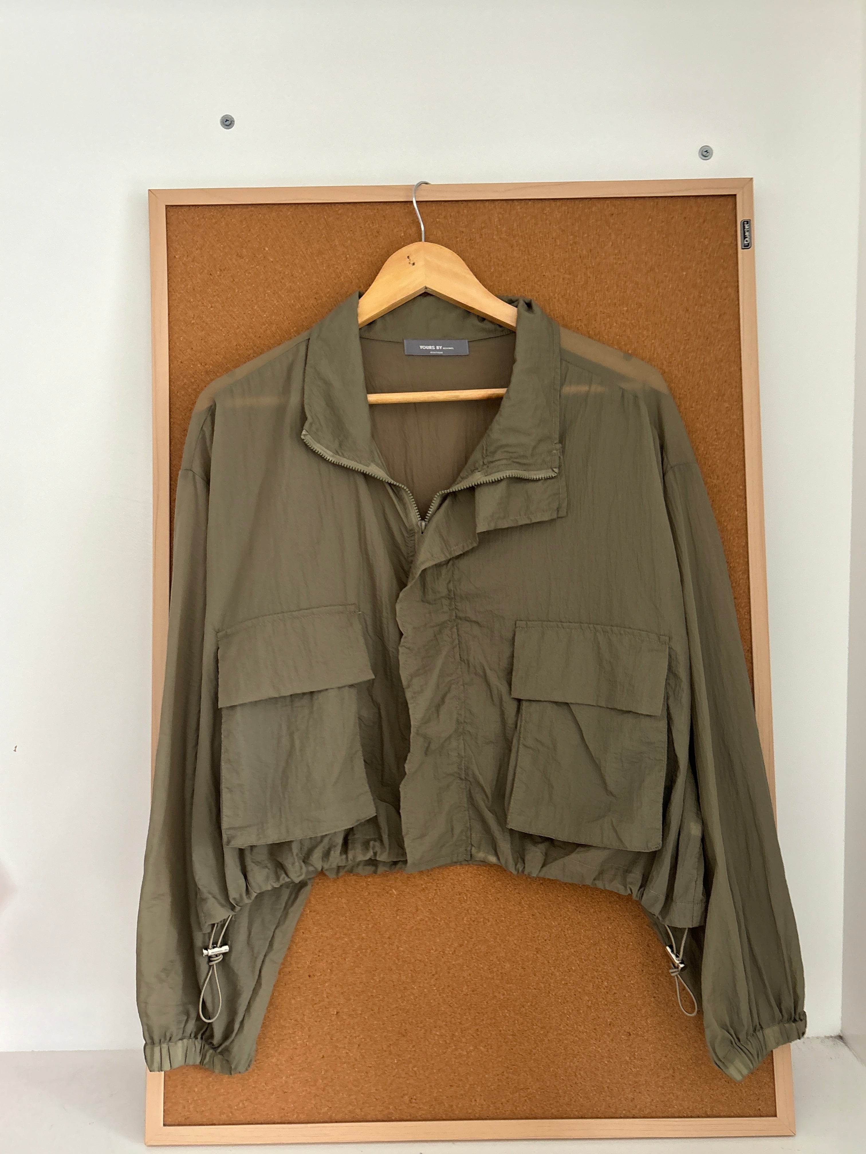Summer light weight cropped jacket