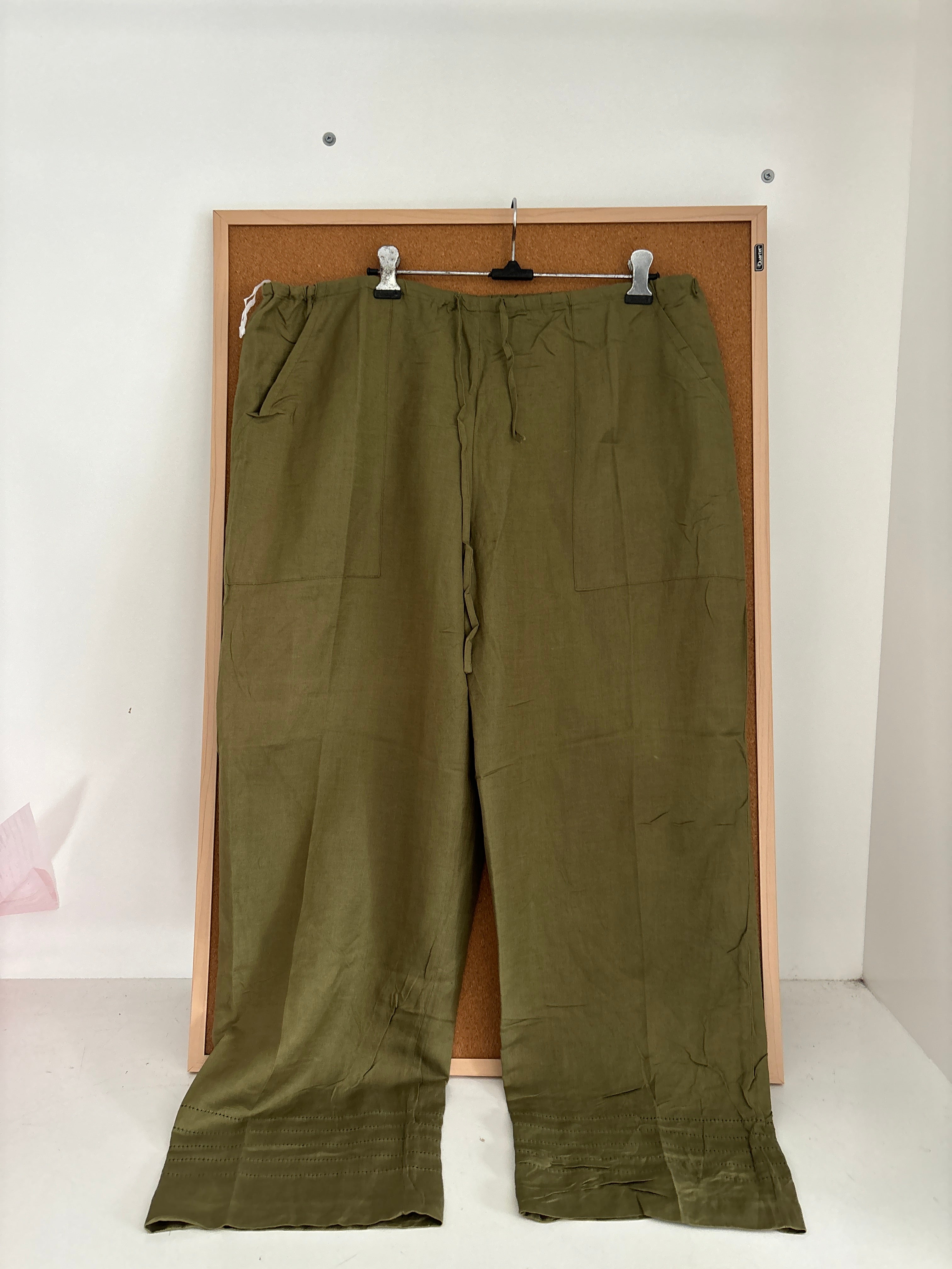 Green linen