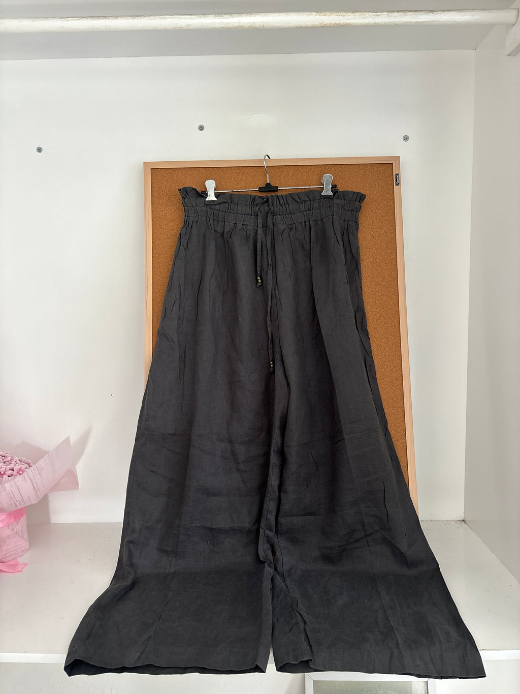 Grey linen