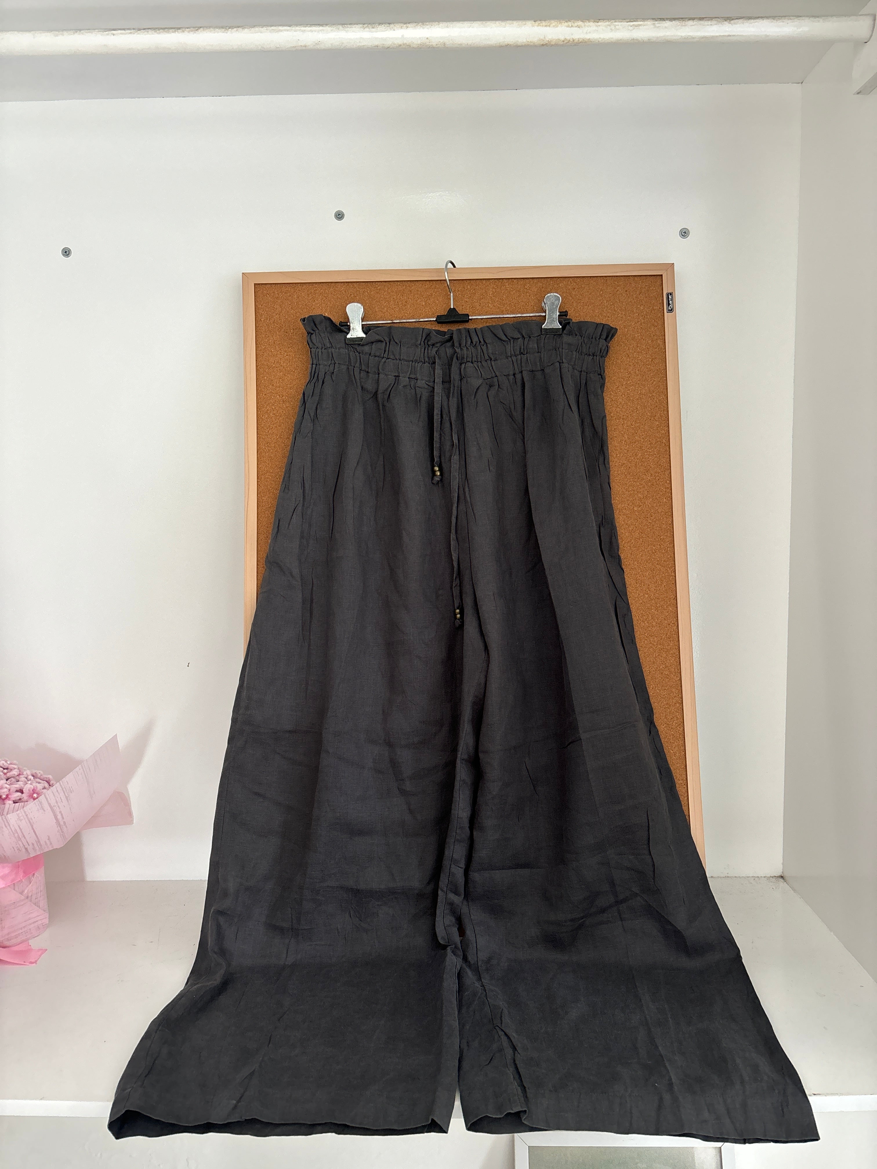 Grey linen