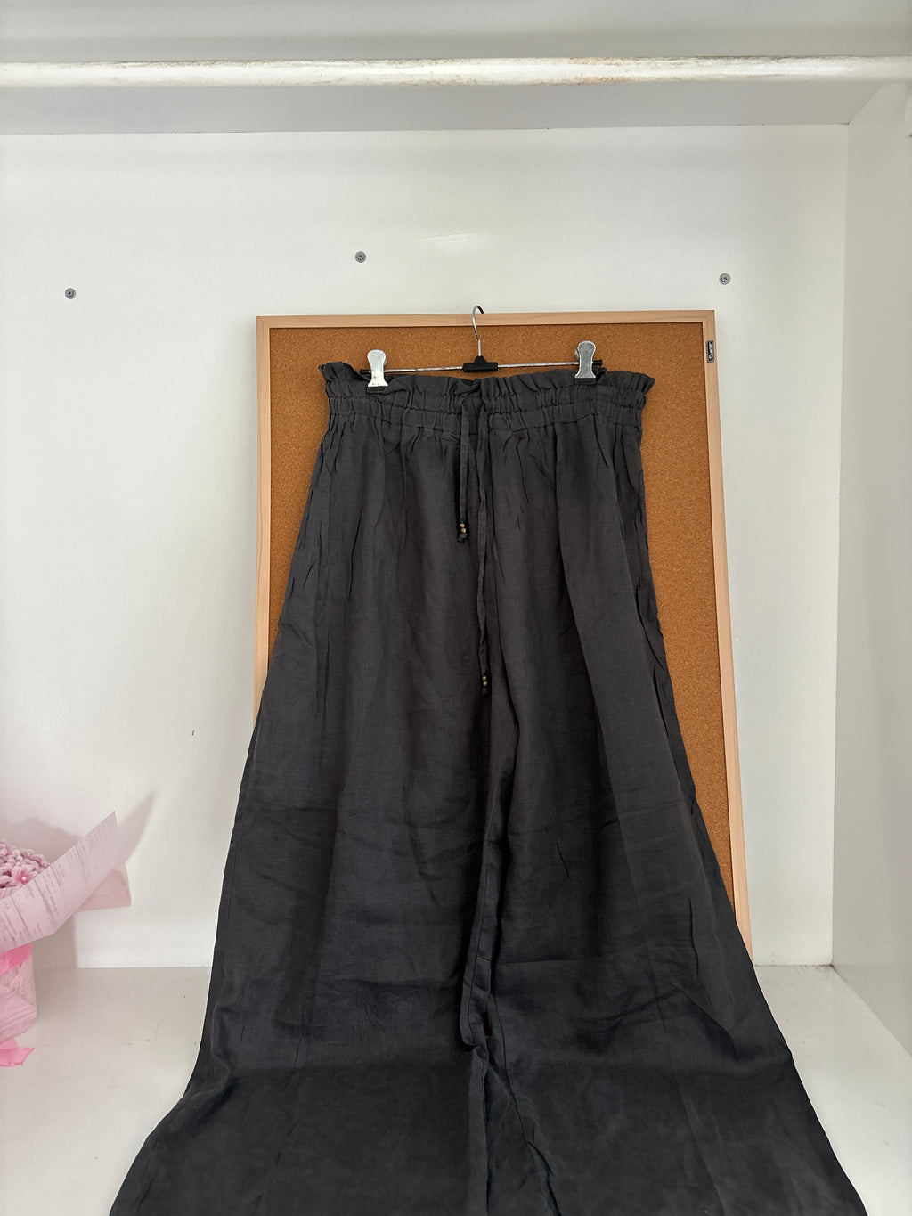 Grey linen
