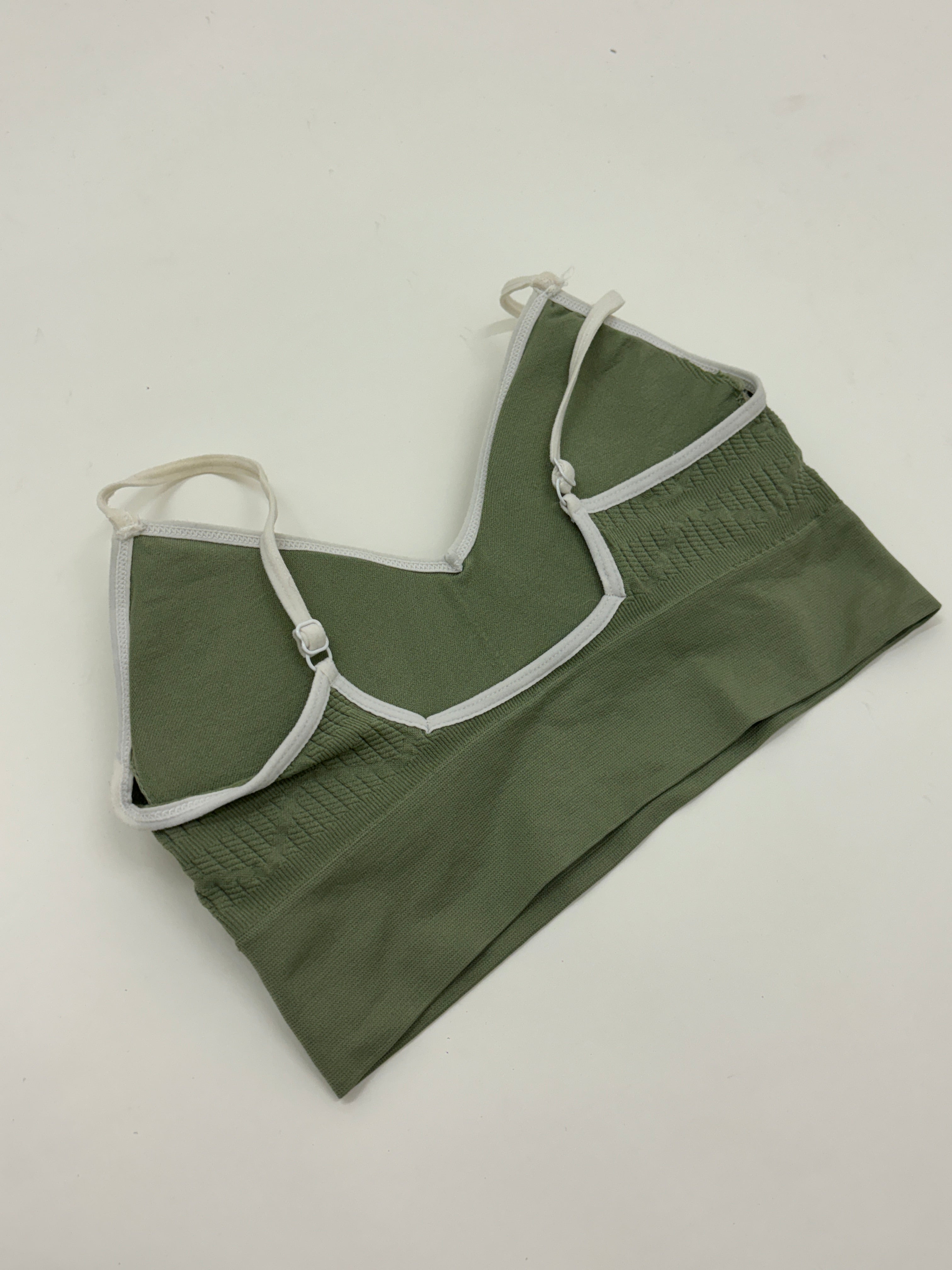 Green Sports Bra