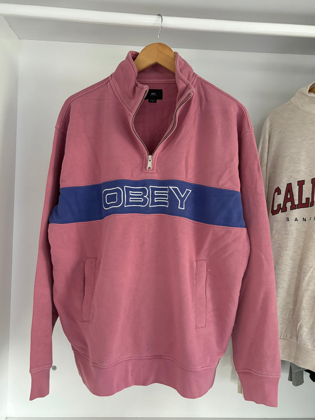 Half zipper sweatshirt