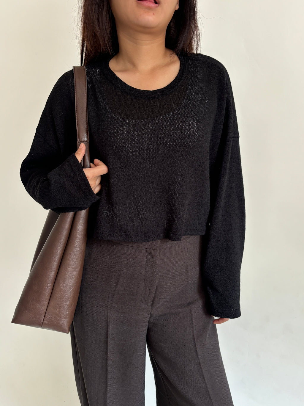 Crochet sweater