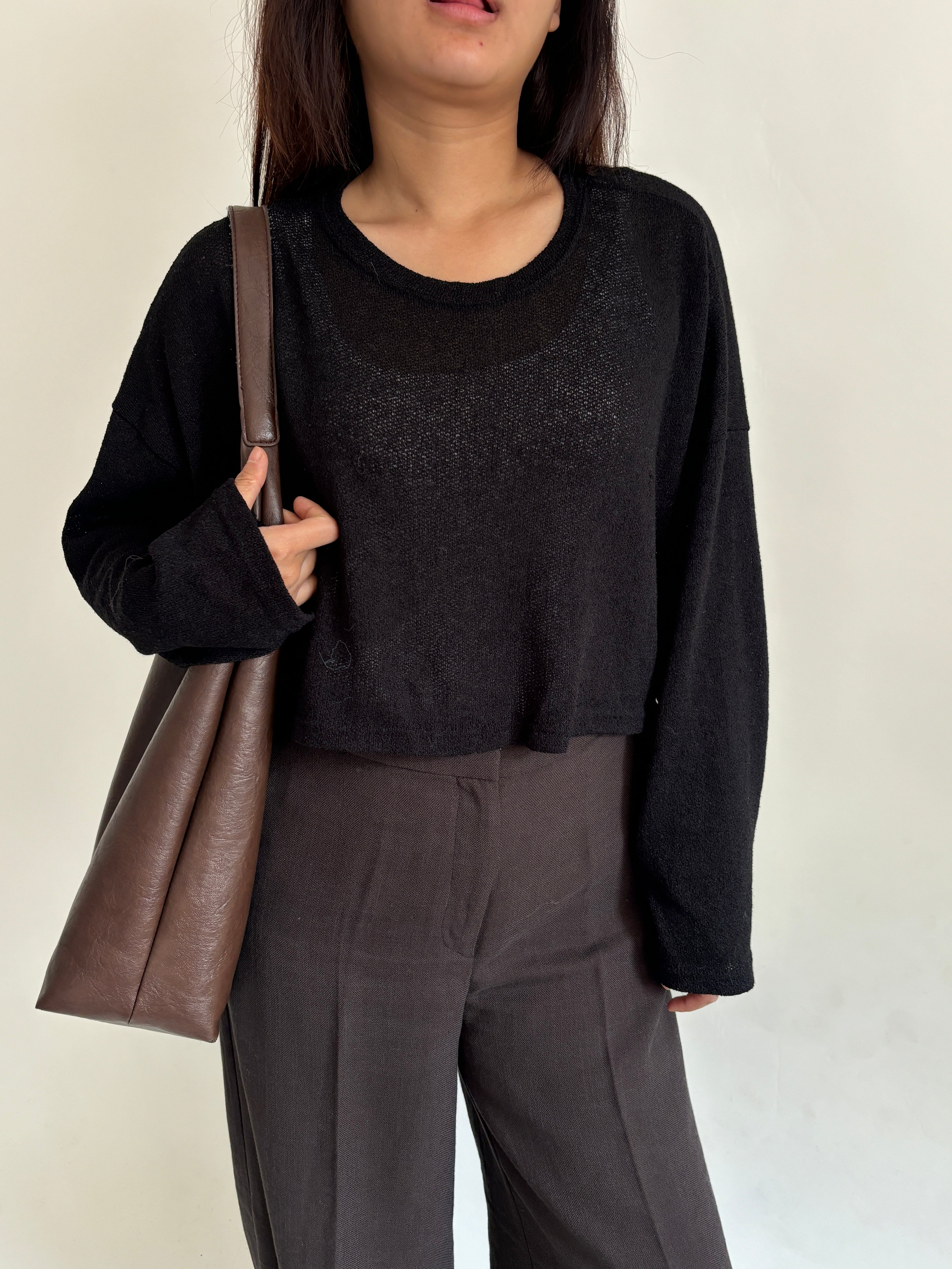 Crochet sweater