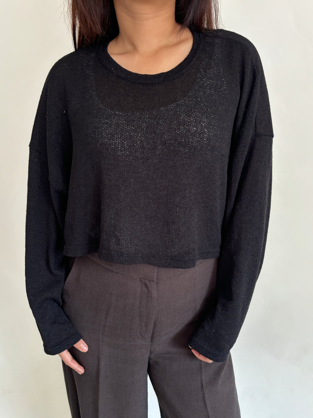 Crochet sweater