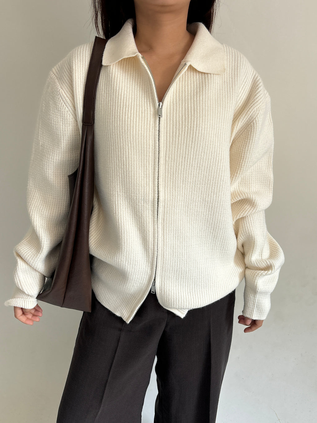 Zipper Sweater