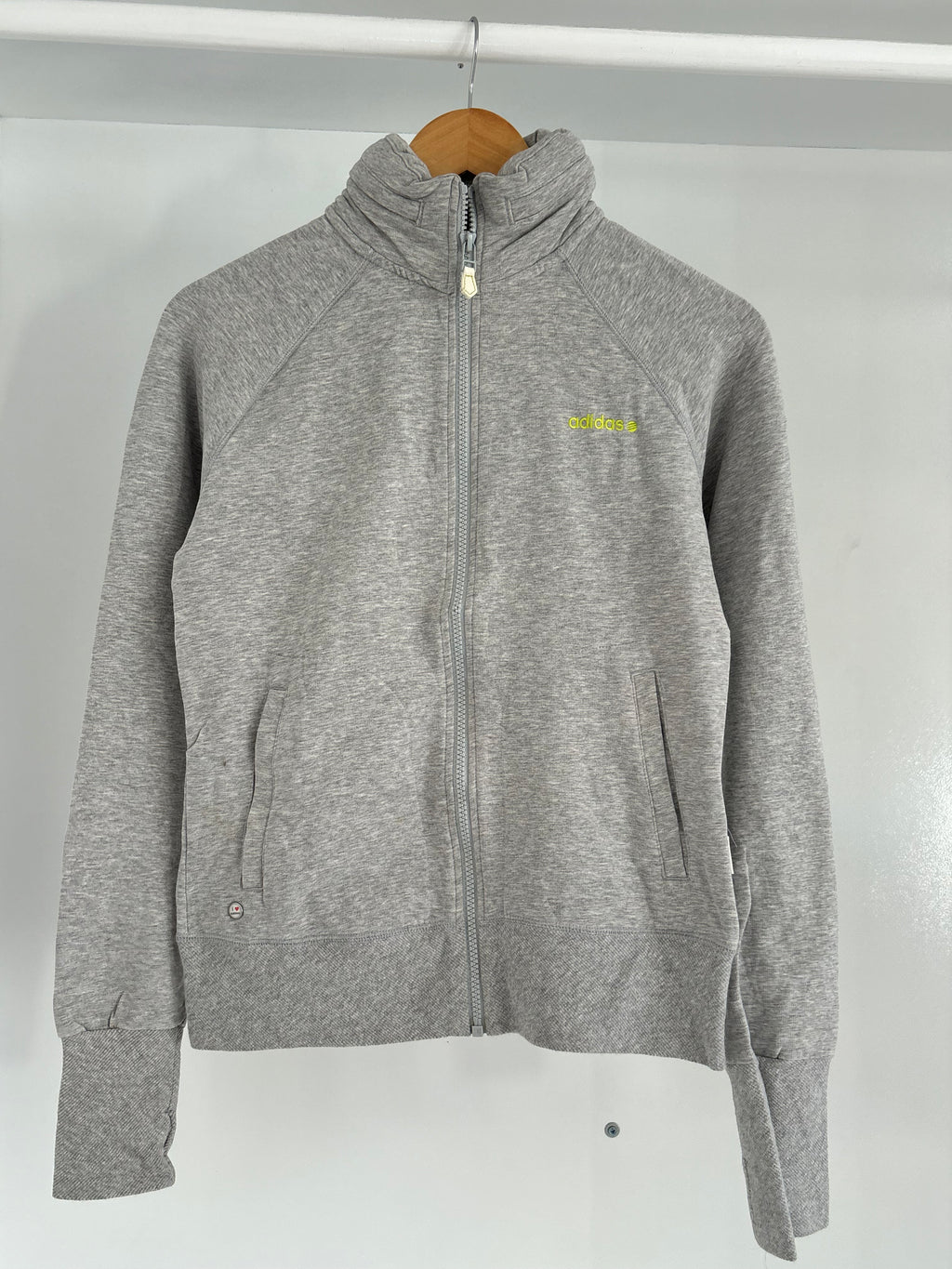 Adidas zipper hoodie.