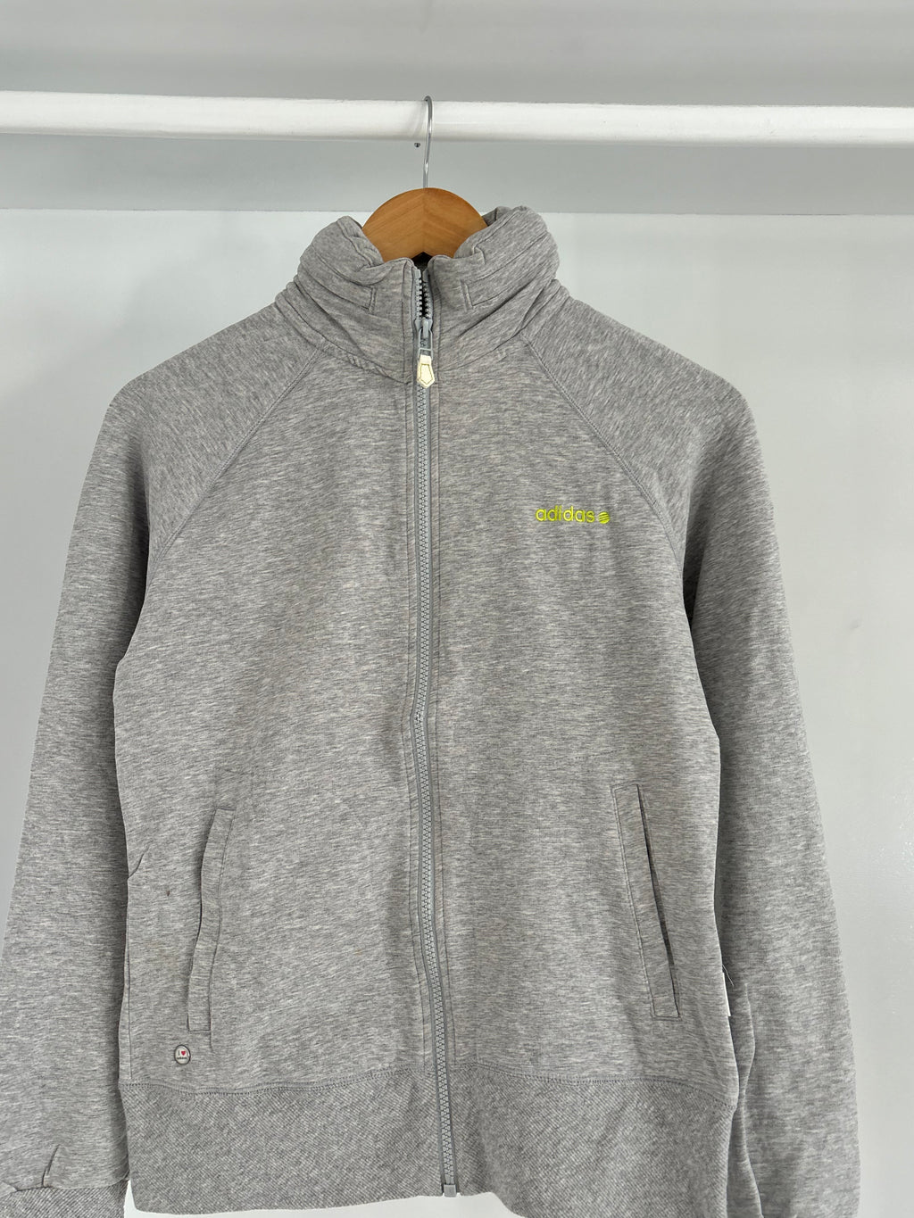 Adidas zipper hoodie.