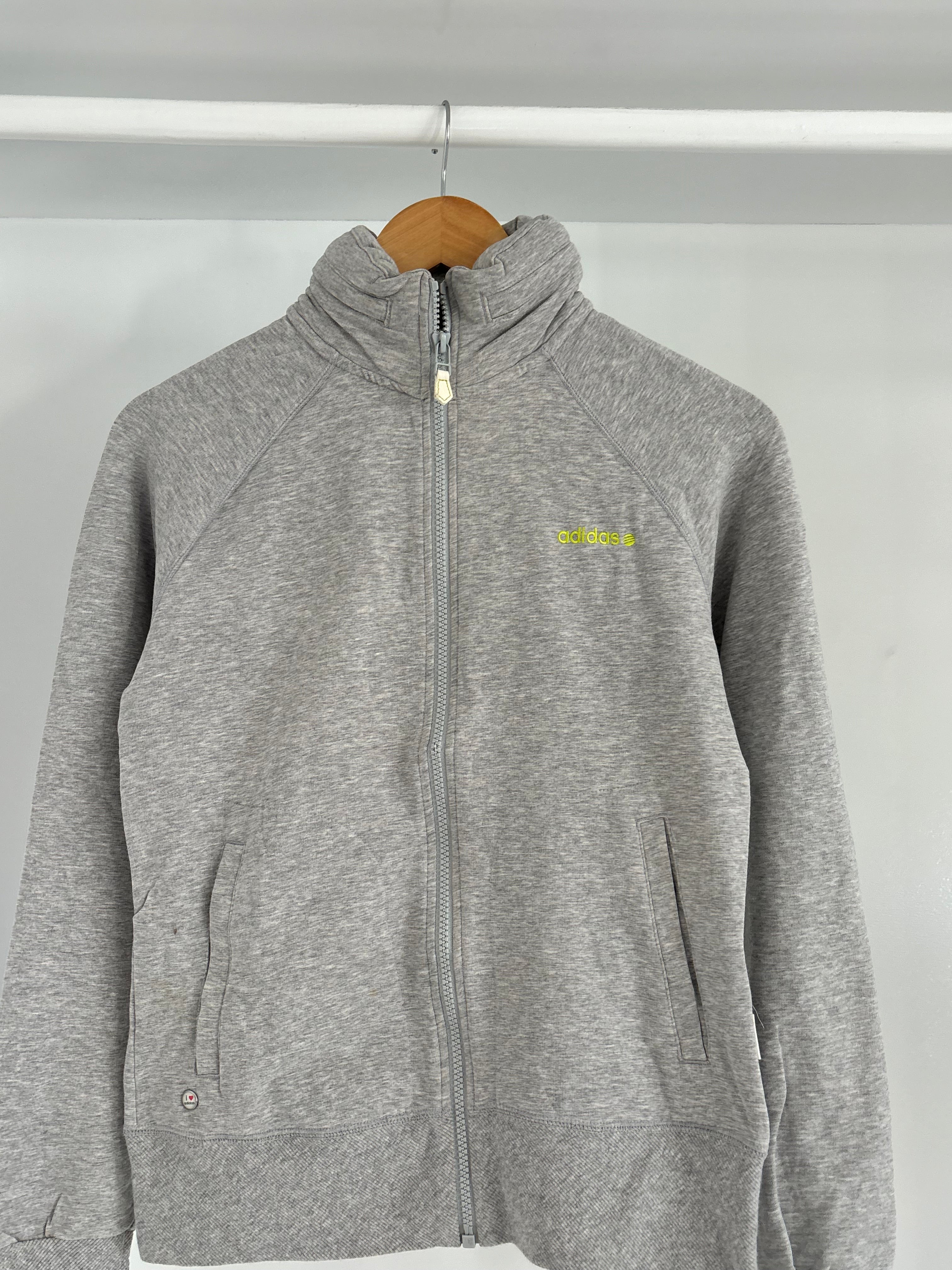 Adidas zipper hoodie.