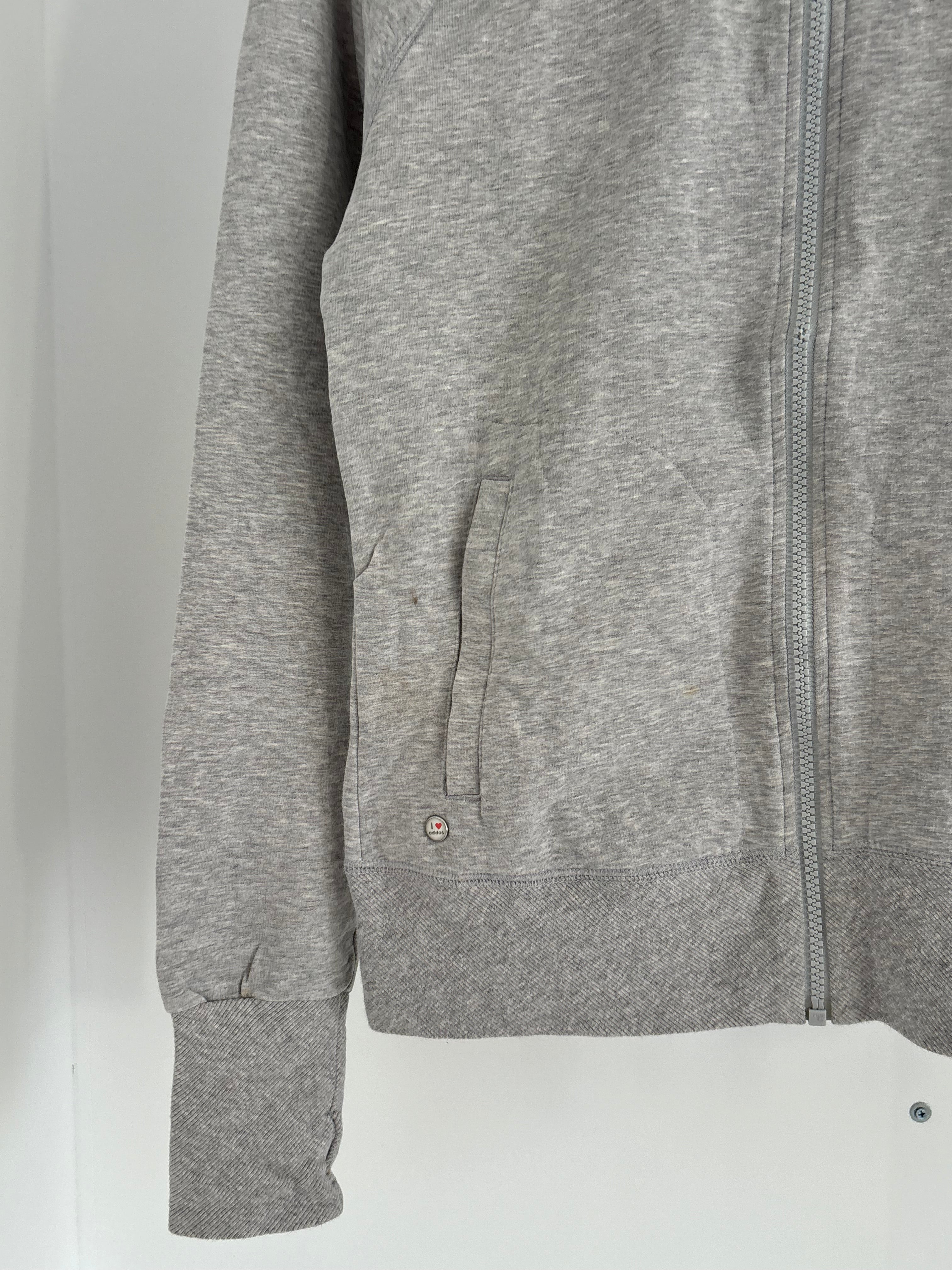 Adidas zipper hoodie.