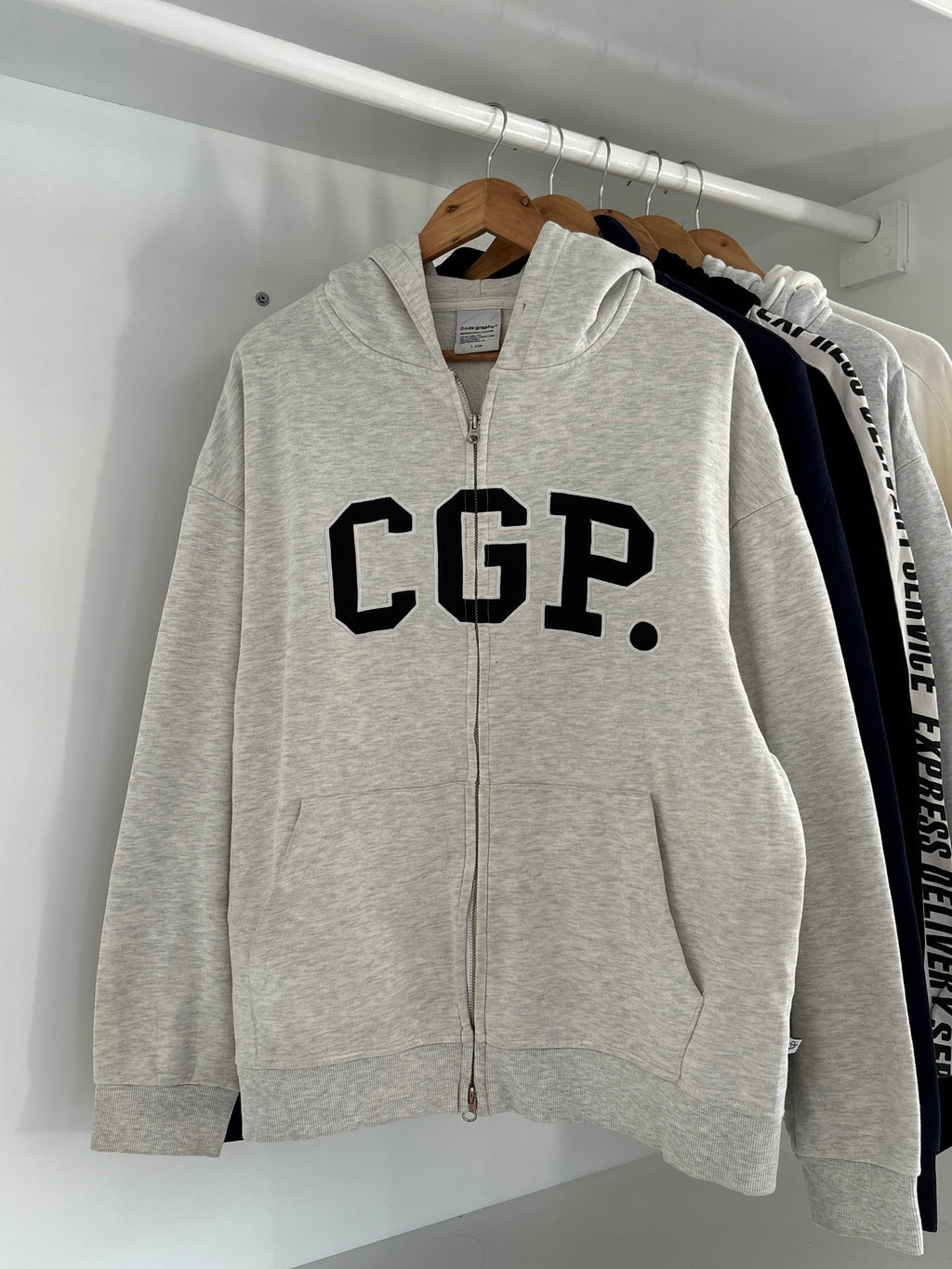 CGP Zipper hoodie.