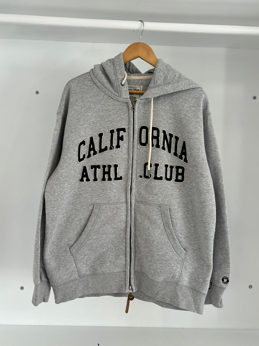 California zipper hoodie.