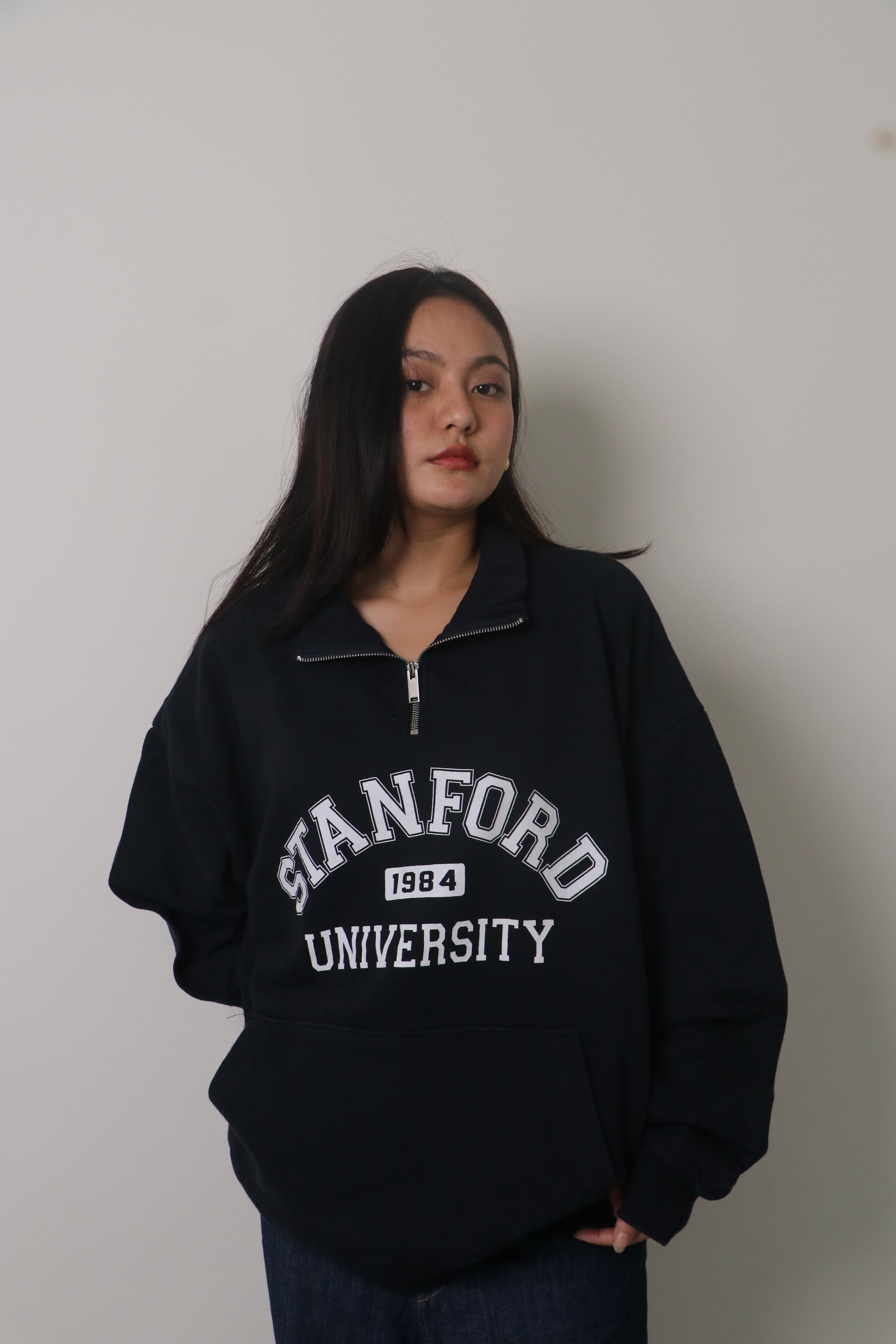 Half-zipper Sweatshirt