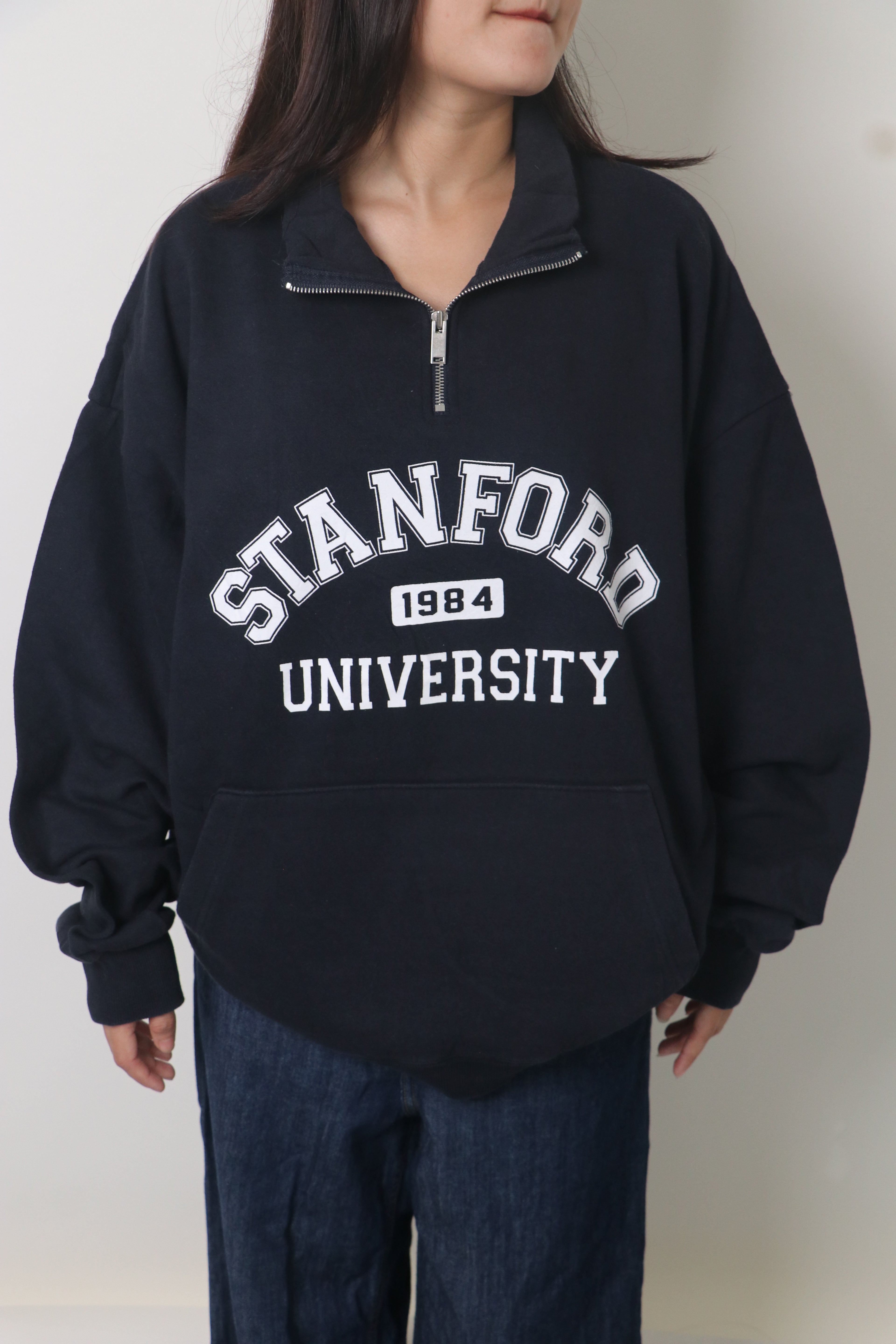 Half-zipper Sweatshirt