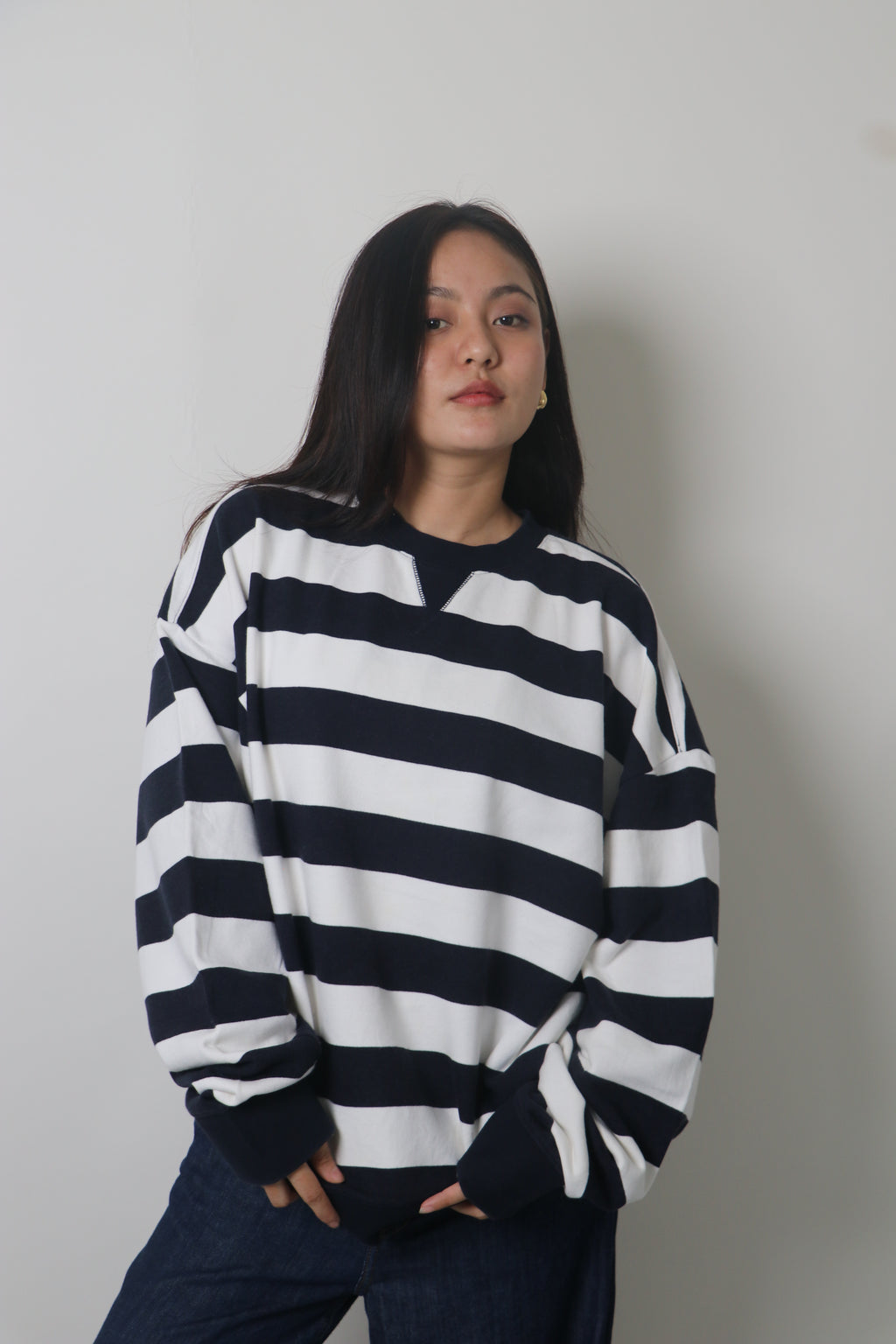 Striped Sweatshirt