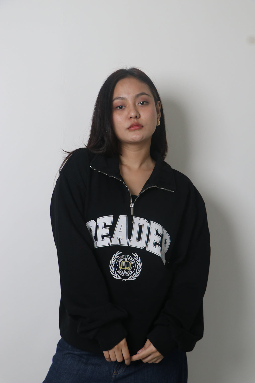 Half-zipper Sweatshirt