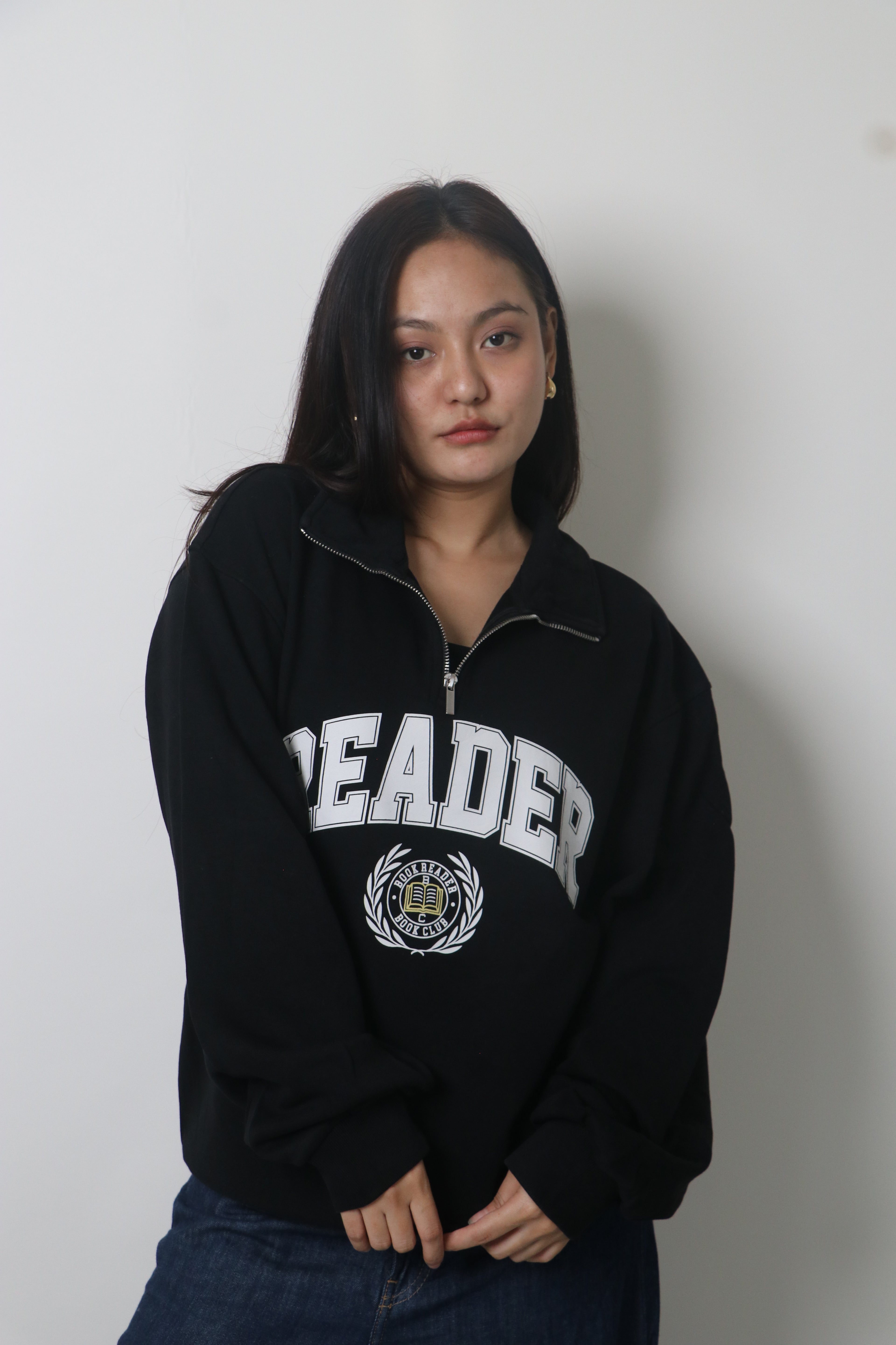 Half-zipper Sweatshirt