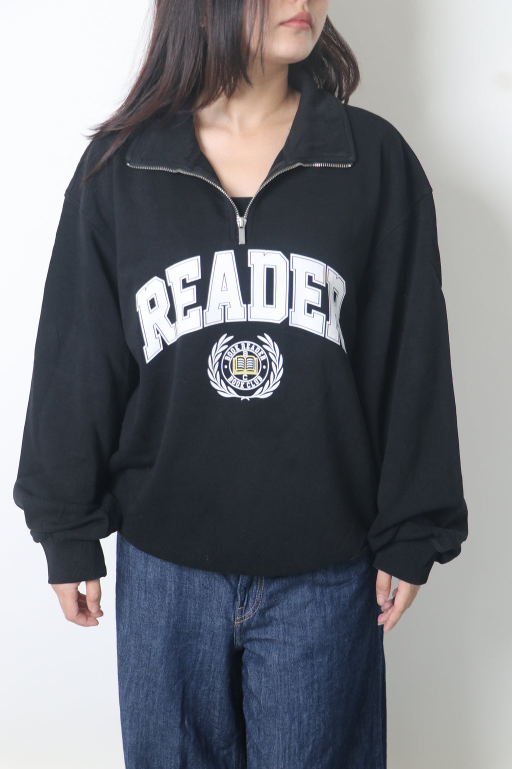 Half-zipper Sweatshirt