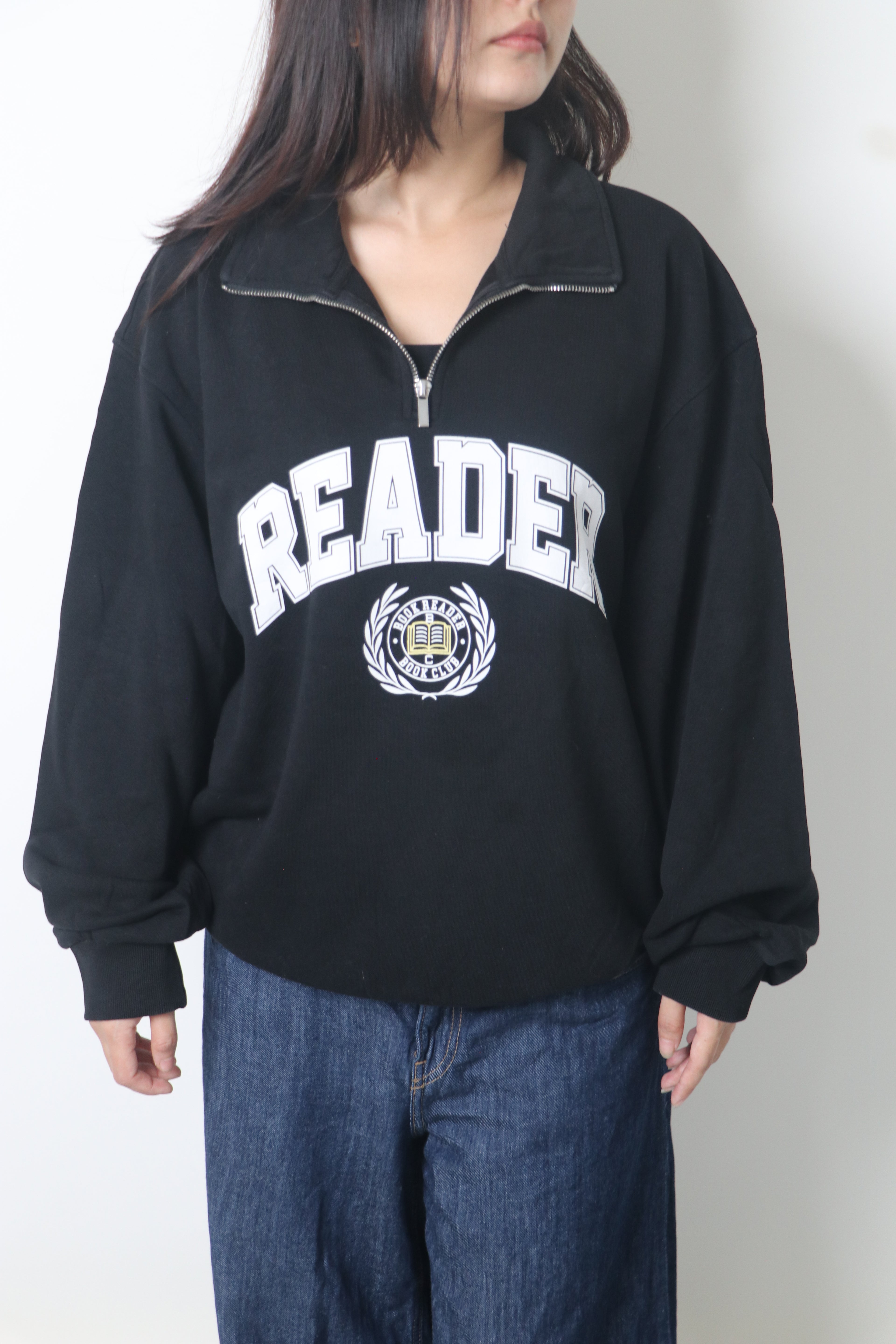 Half-zipper Sweatshirt