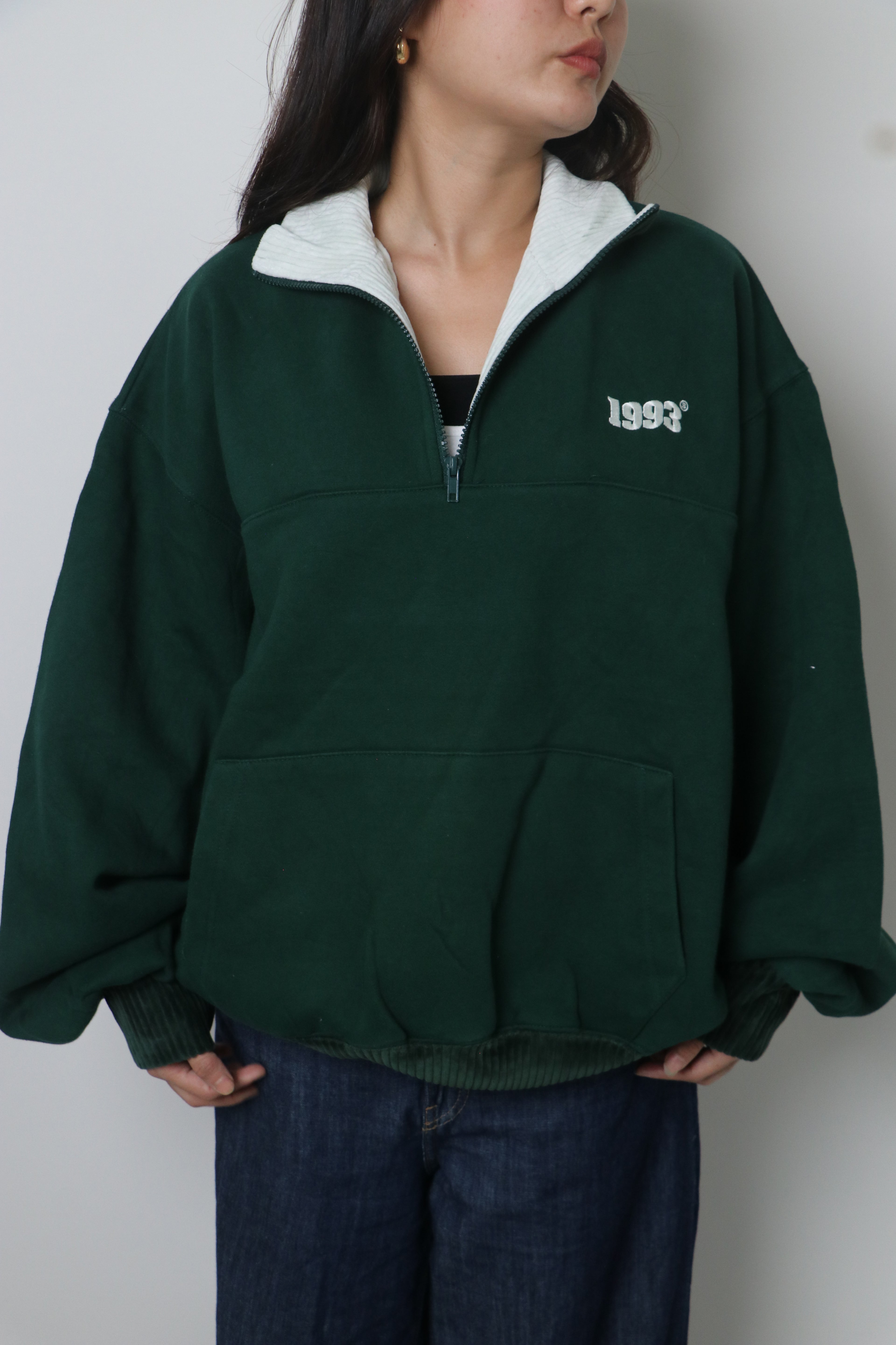 Half zipper Sweatshirt