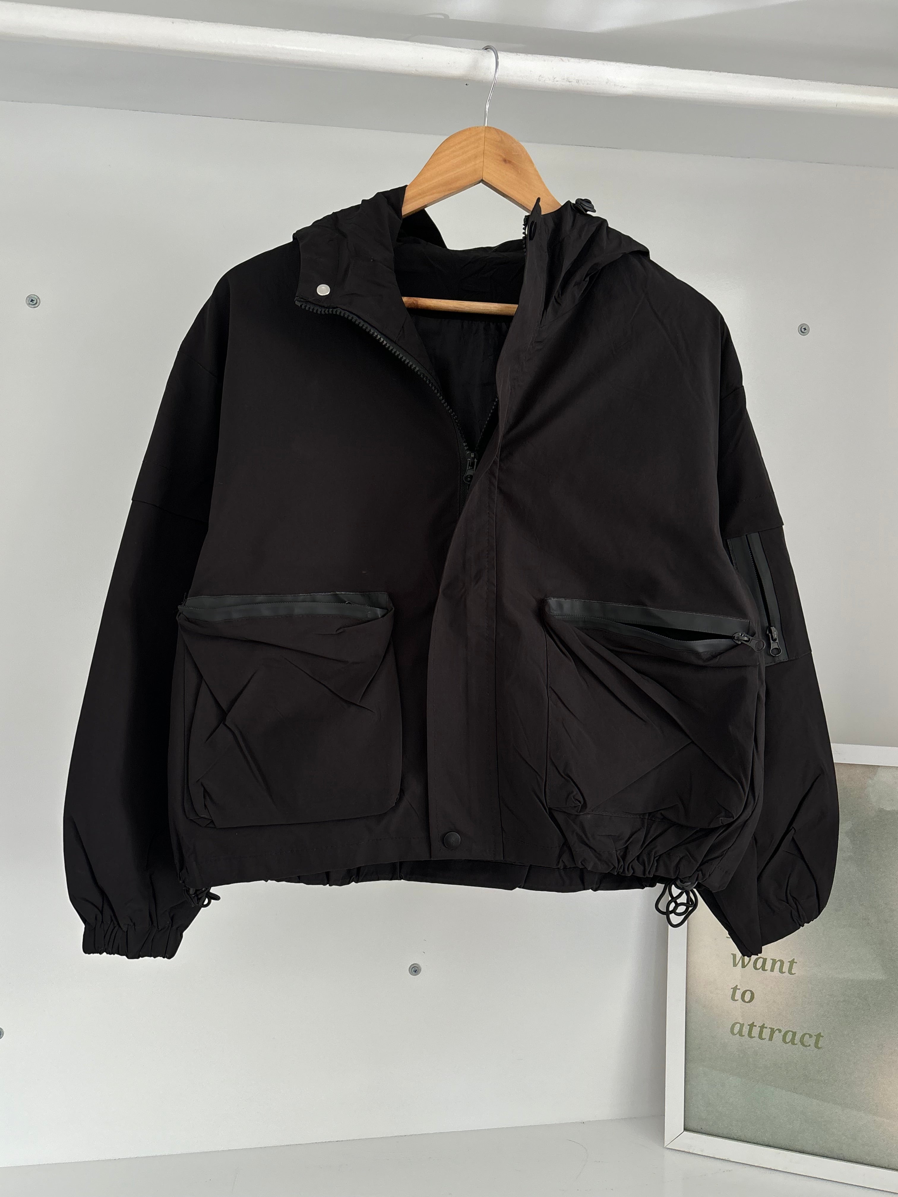 Cropped Windbreaker