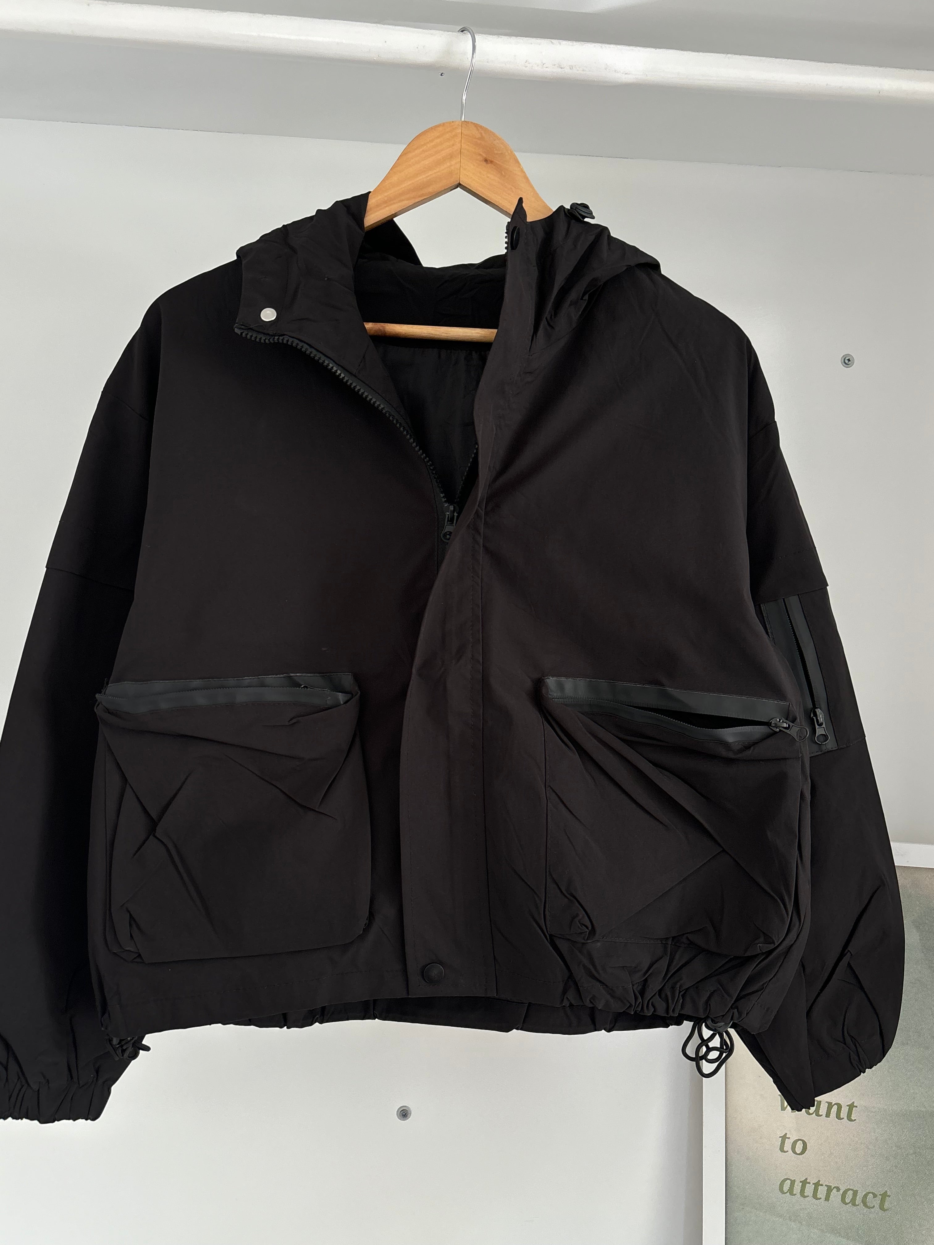 Cropped Windbreaker