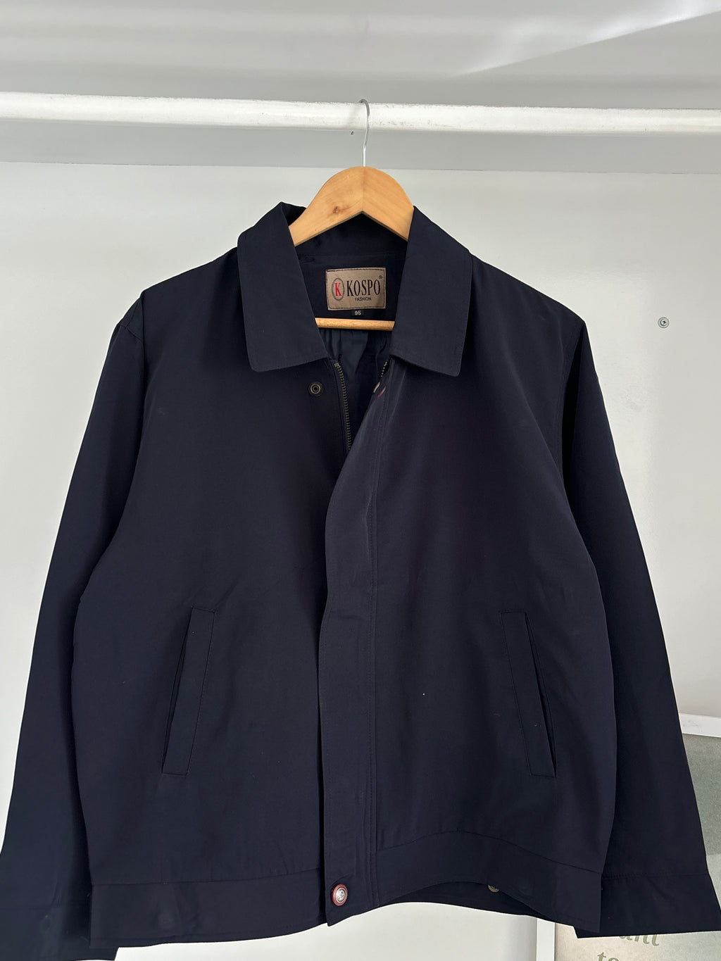 Blue coach jacket
