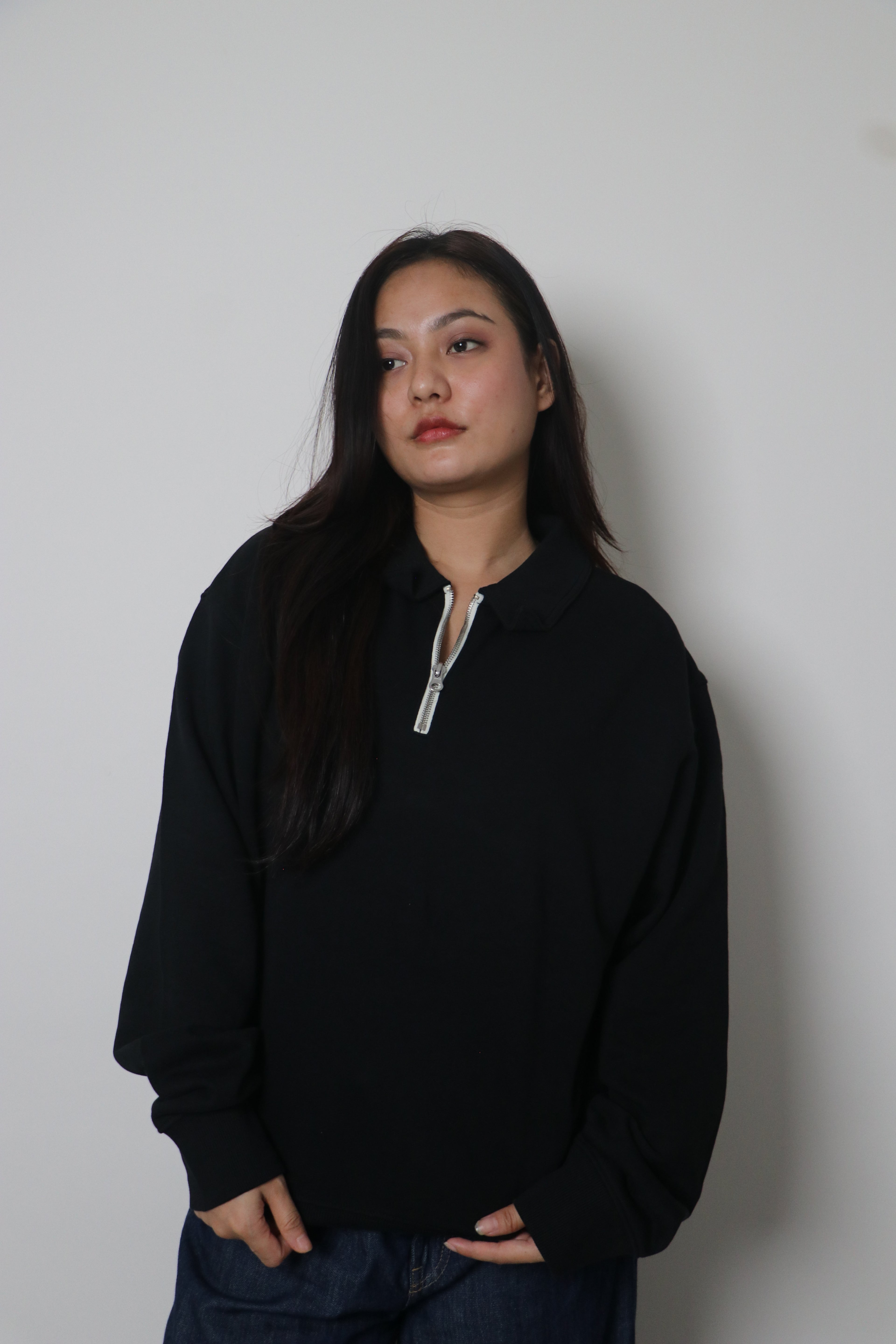 Half-zipper Sweatshirt