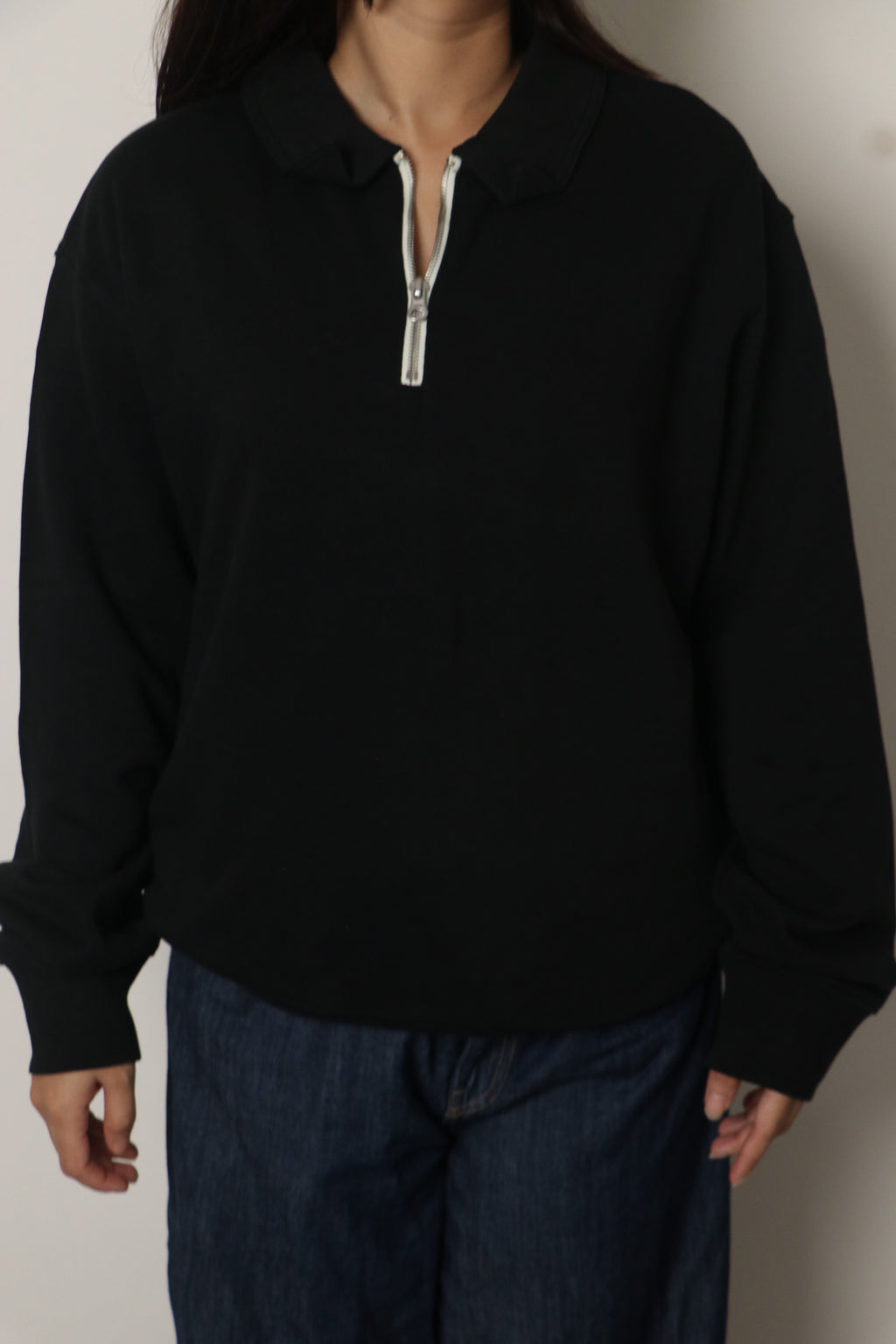 Half-zipper Sweatshirt