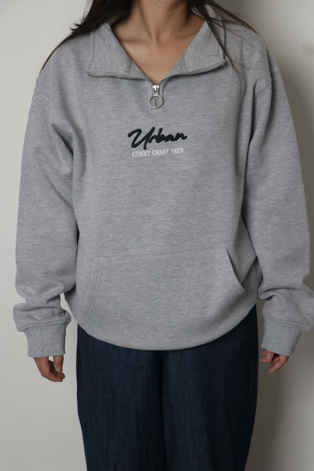Half-zipper Sweatshirt