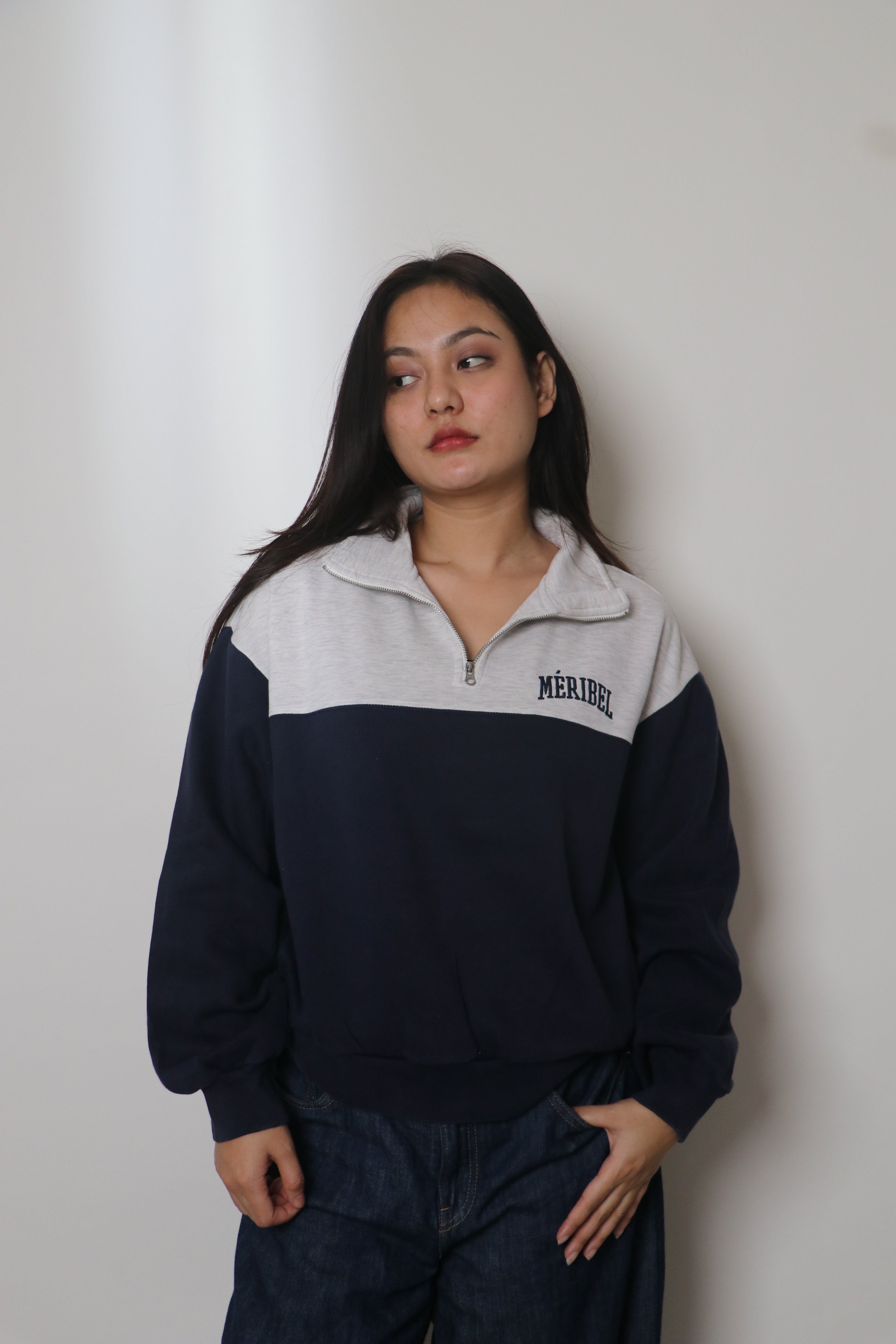 Half zipper Sweatshirt